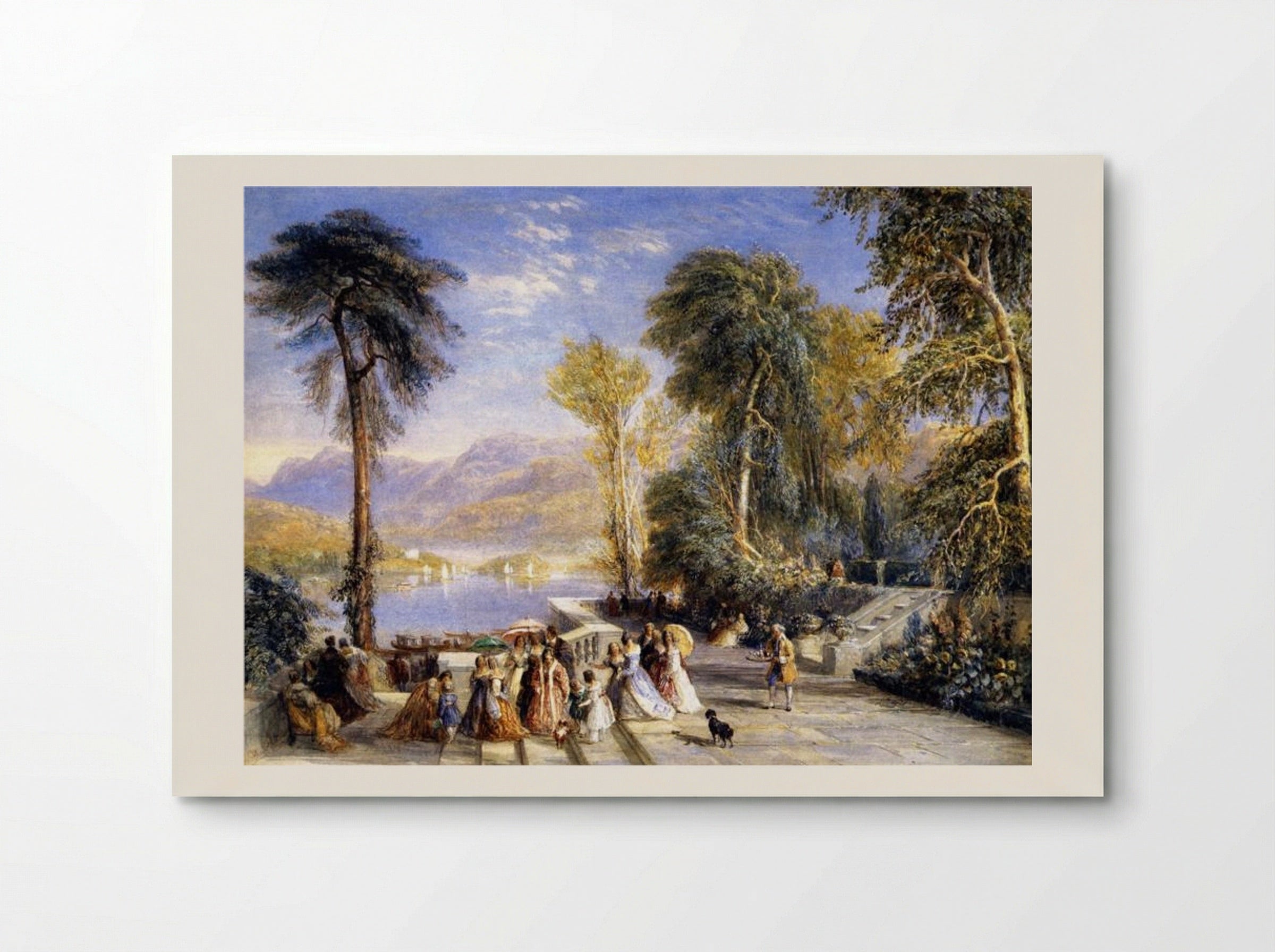 Windermere during the Regatta - David Cox - Poster