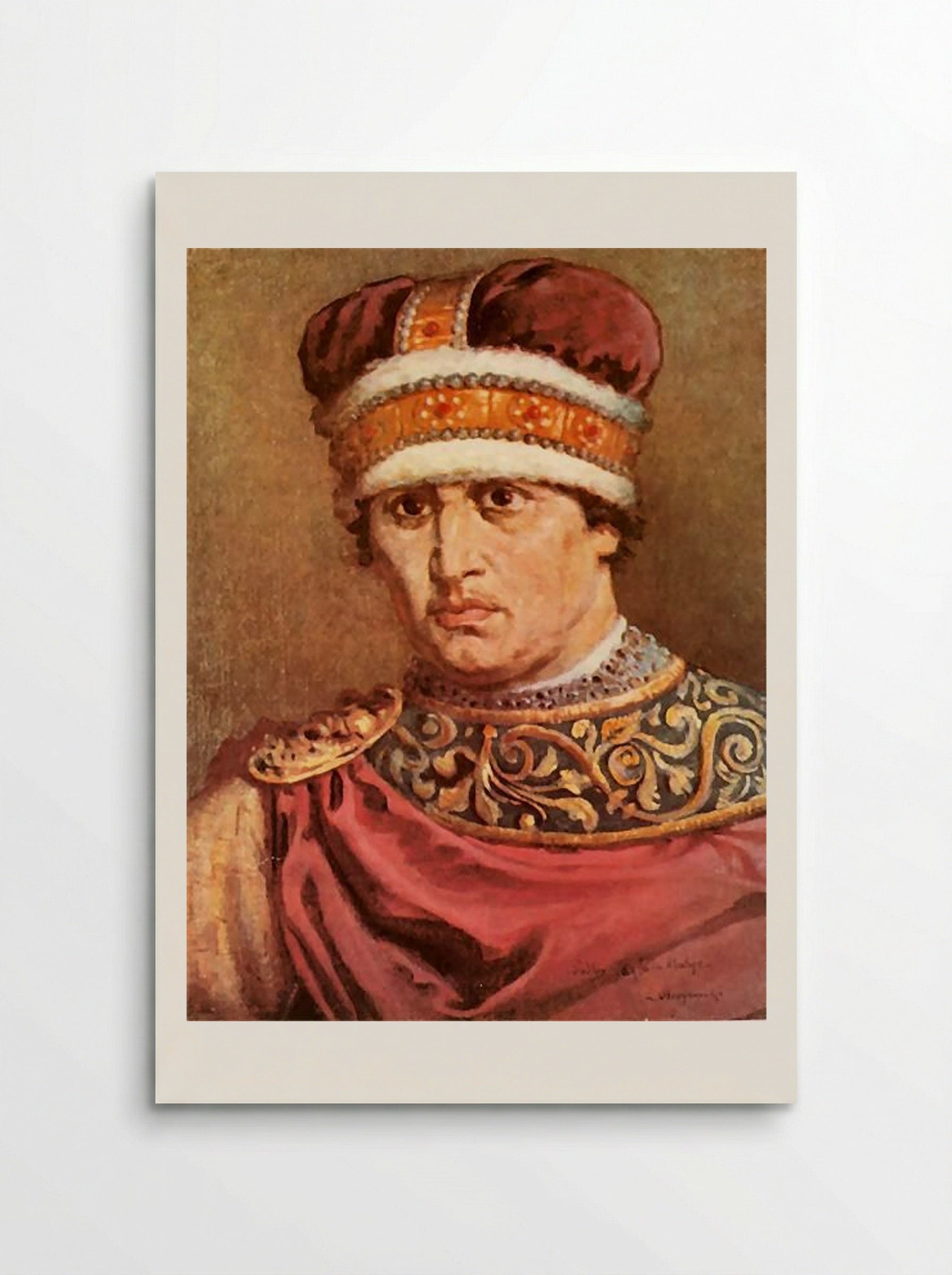 Wladyslaw the Exile - Jan Matejko - Poster