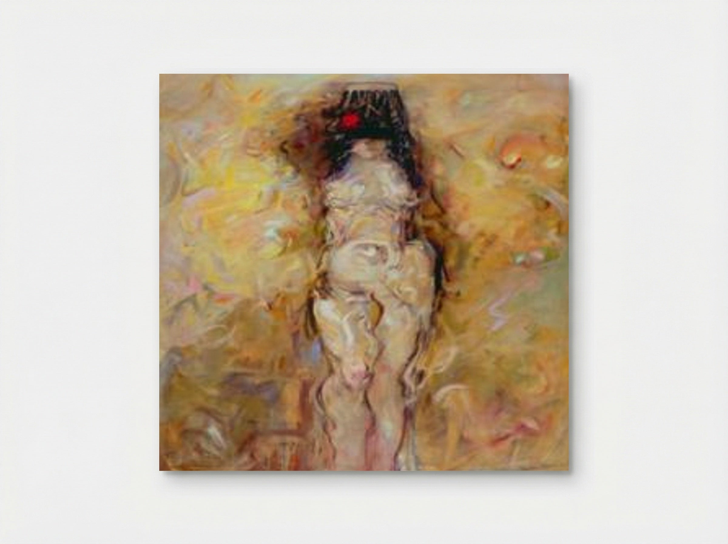 Woman Artist, Nude, Standing - Dorothea Tanning - Poster