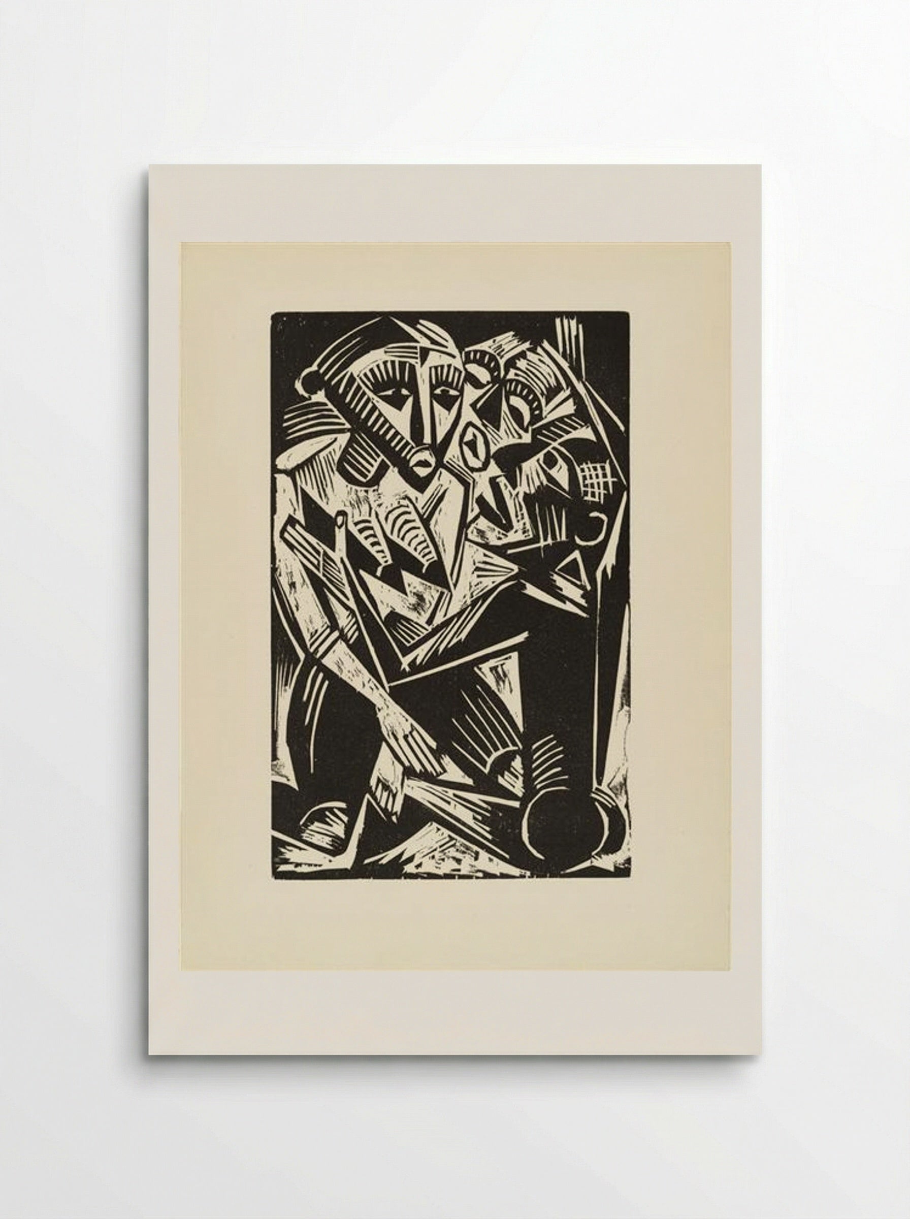 Woman desired by Man - Max Pechstein - Poster
