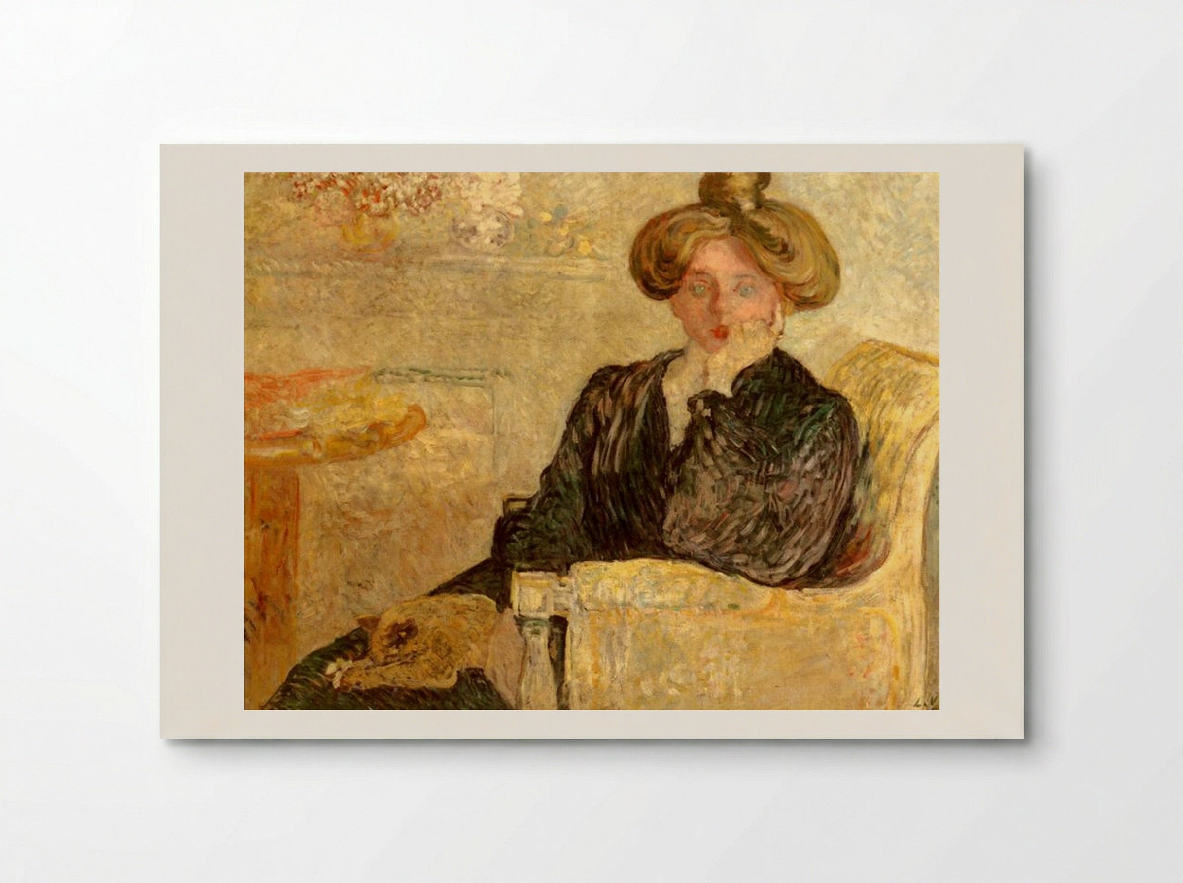 Woman in a Wheelchair - Louis Valtat - Poster