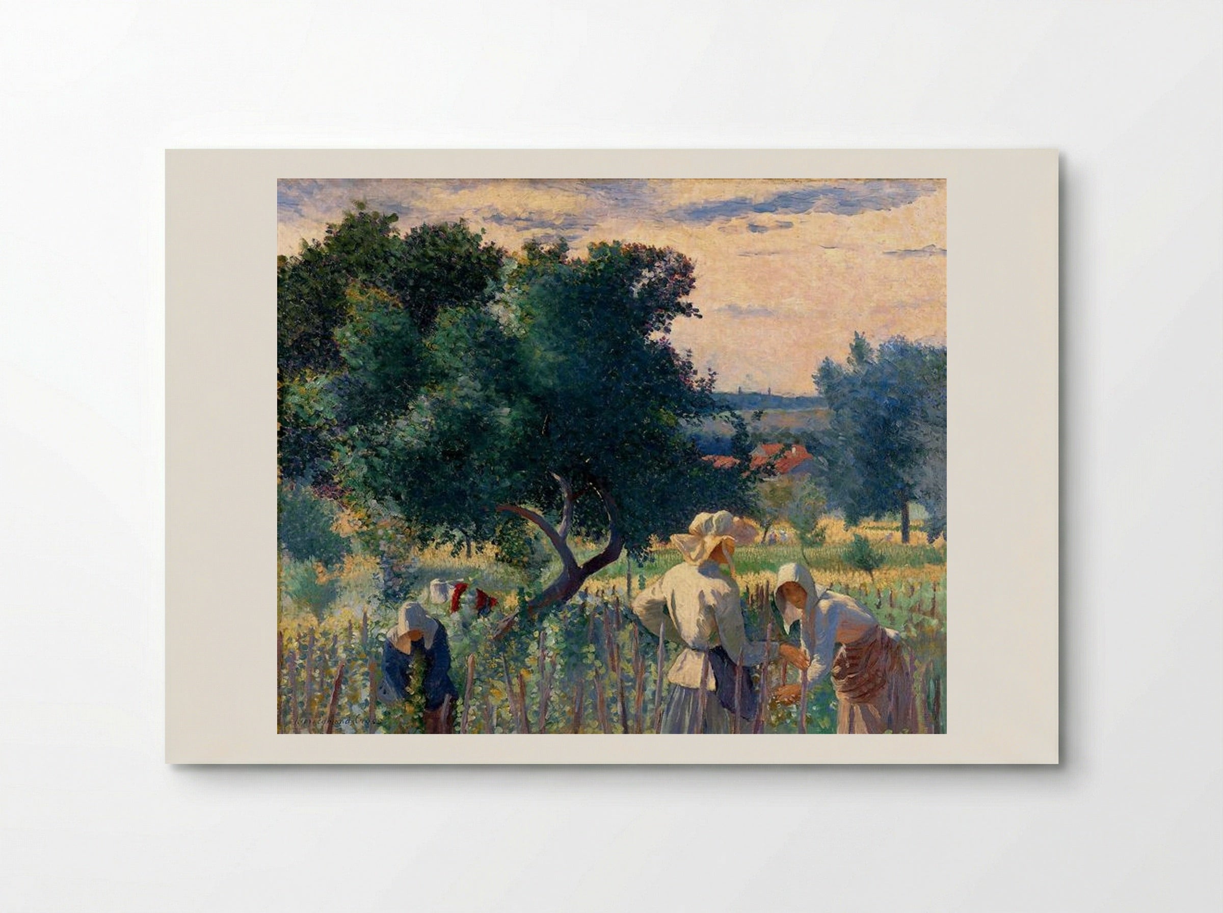 Women Tying the Vine - Henri-Edmond Cross - Poster