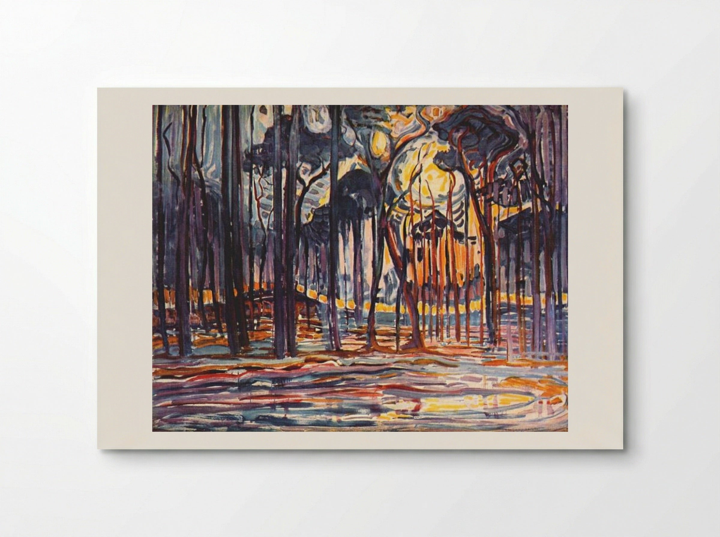 Woods near Oele - Piet Mondrian - Poster
