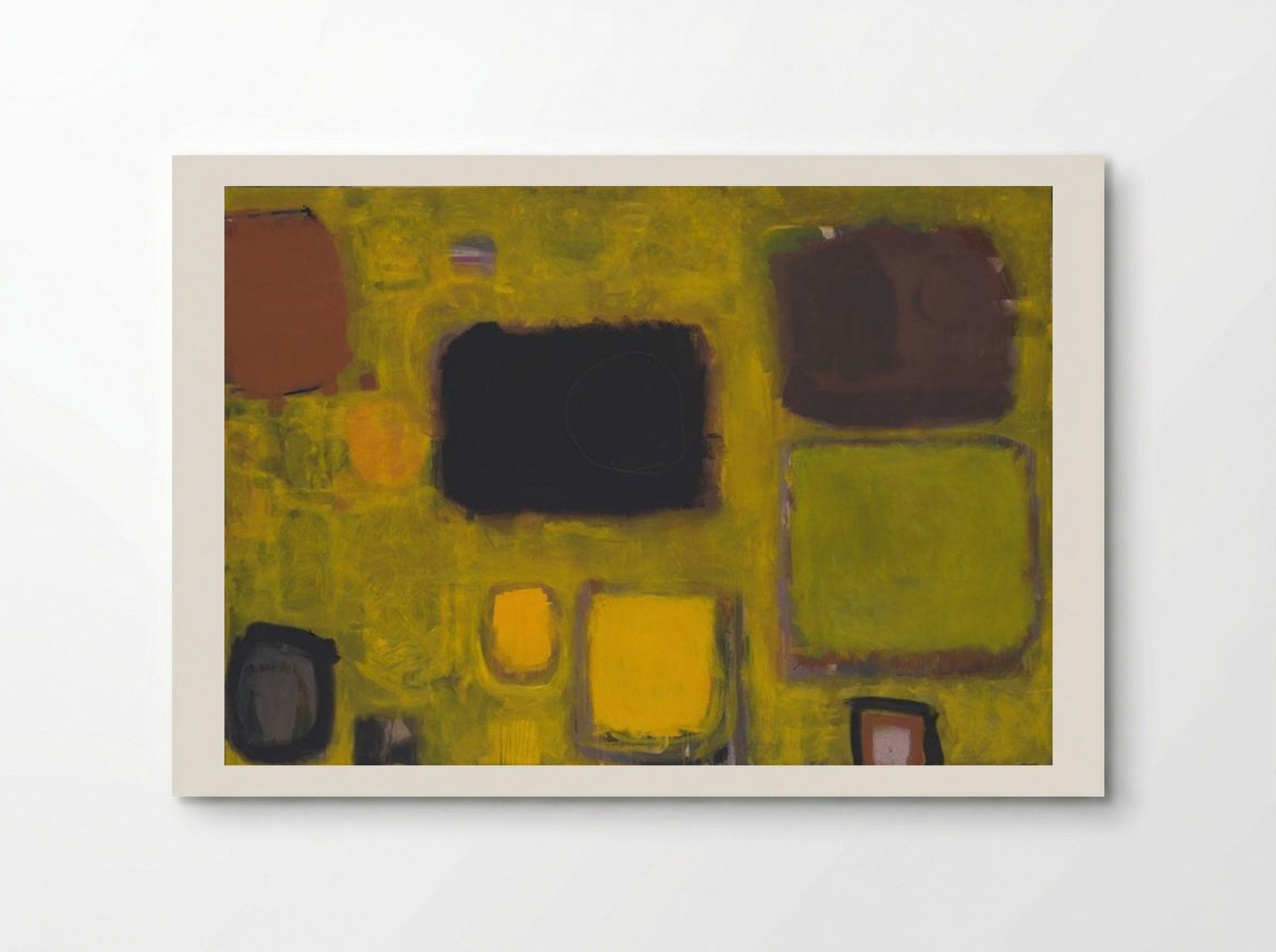 Yellow Painting: October 1958 May/June 1959 - Patrick Heron - Poster