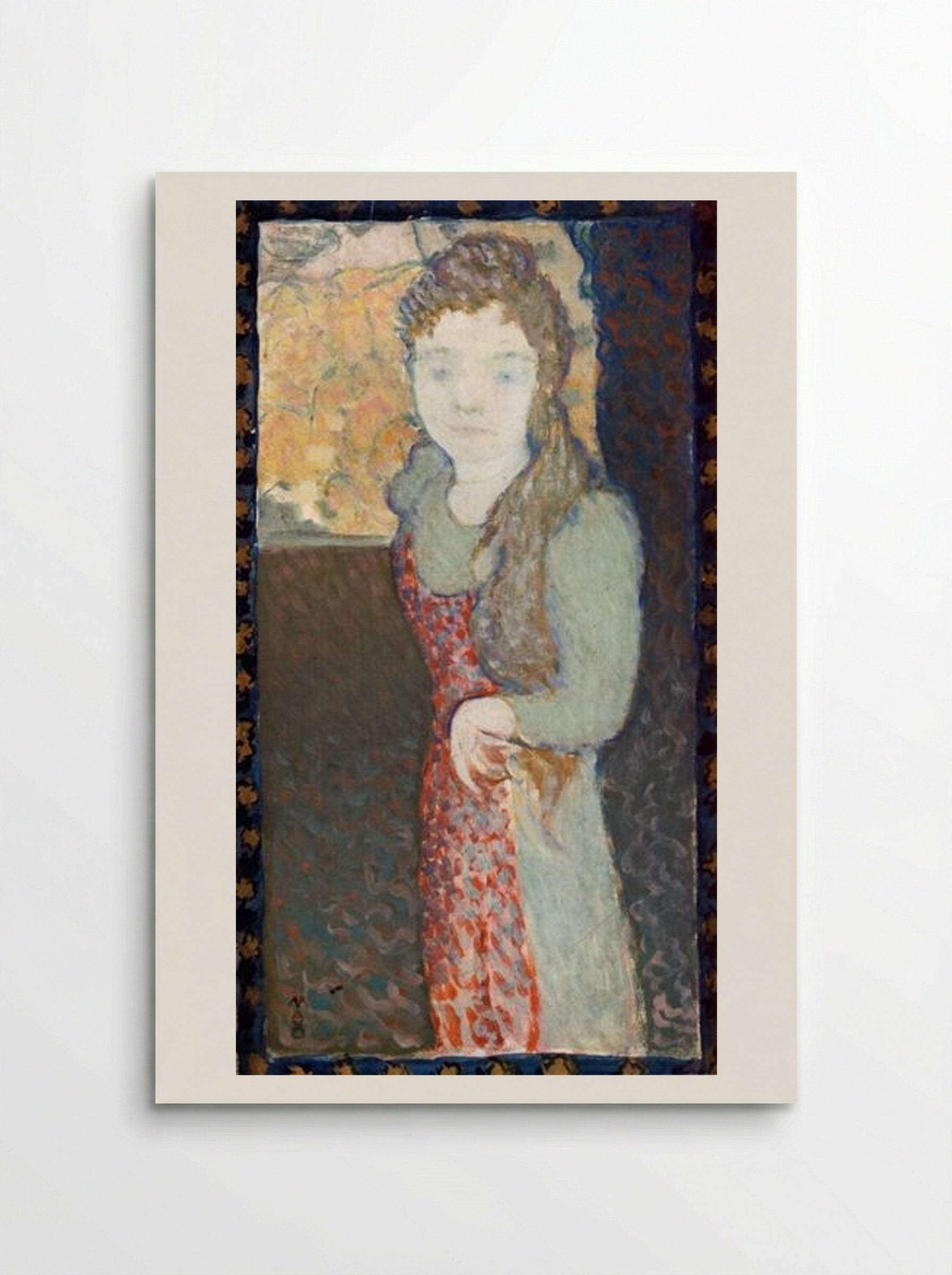 Young Girl Wearing an Apron - Maurice Denis - Poster
