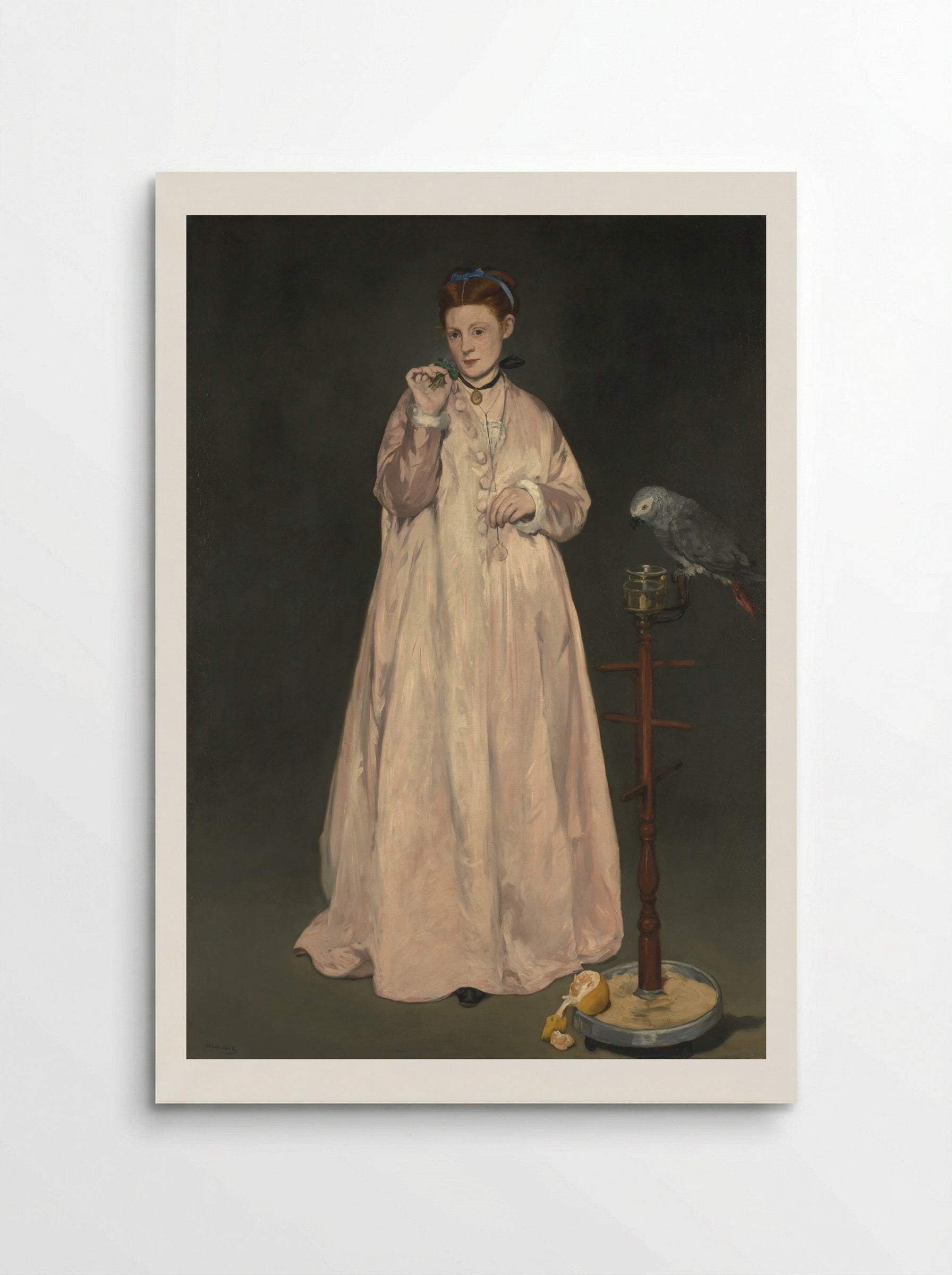 Young Lady in 1866 - Edouard Manet - Poster