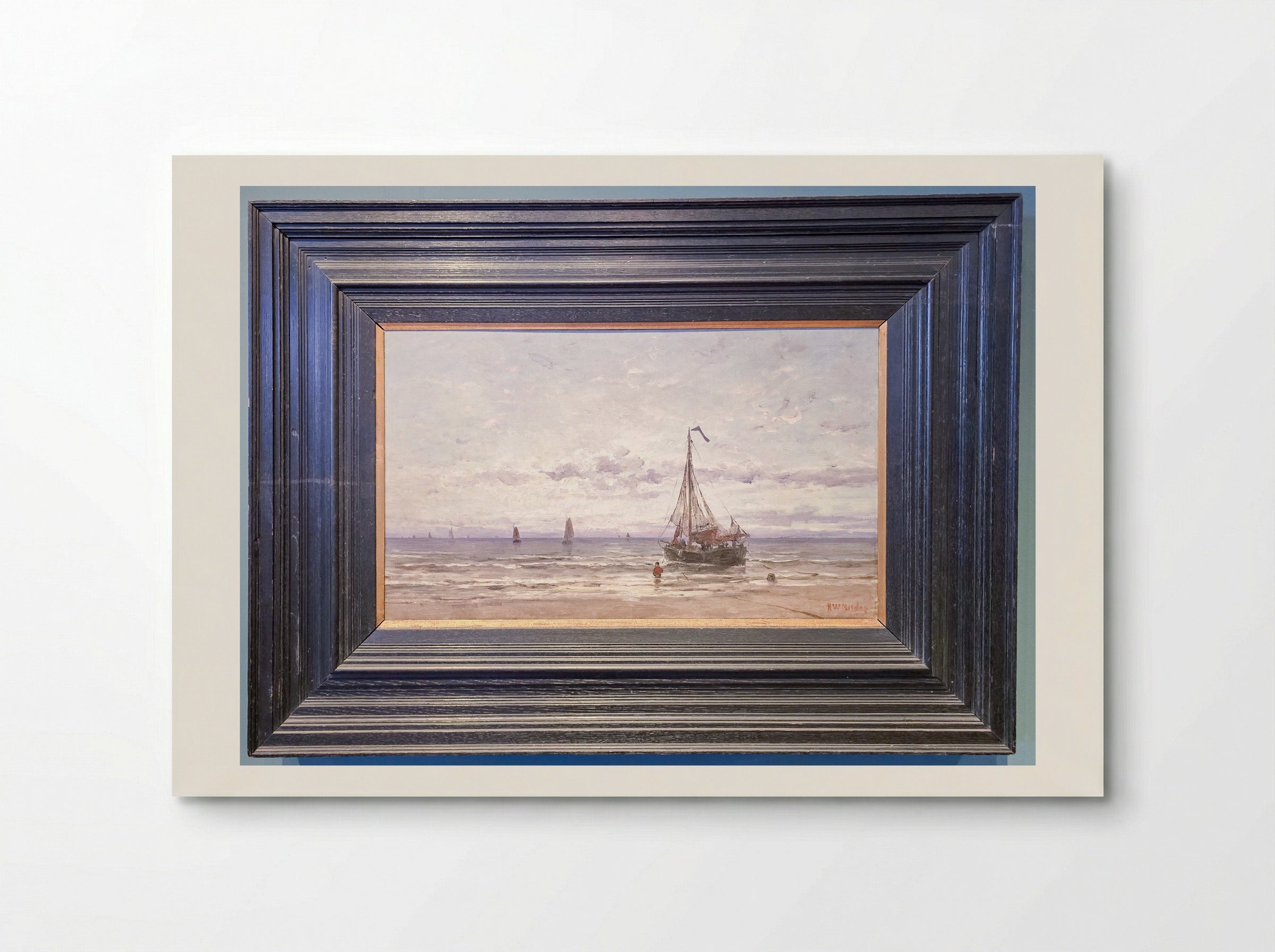 Zeegezicht - Hendrik Willem Mesdag - Poster