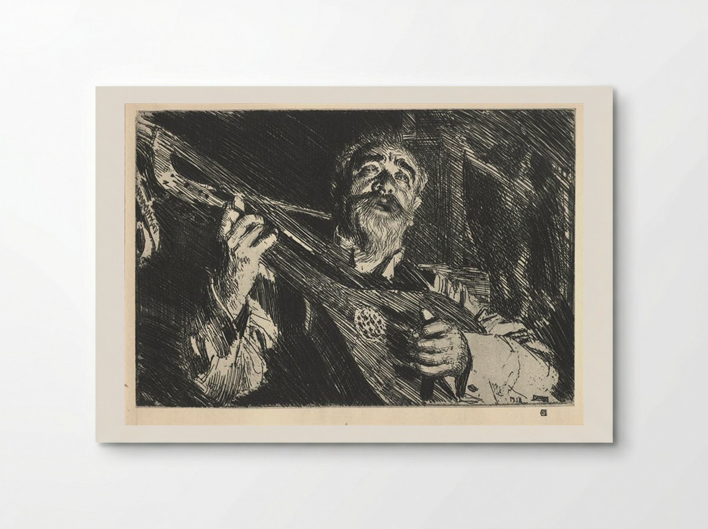 Vicke (Victor Andrén) - Anders Zorn - Poster
