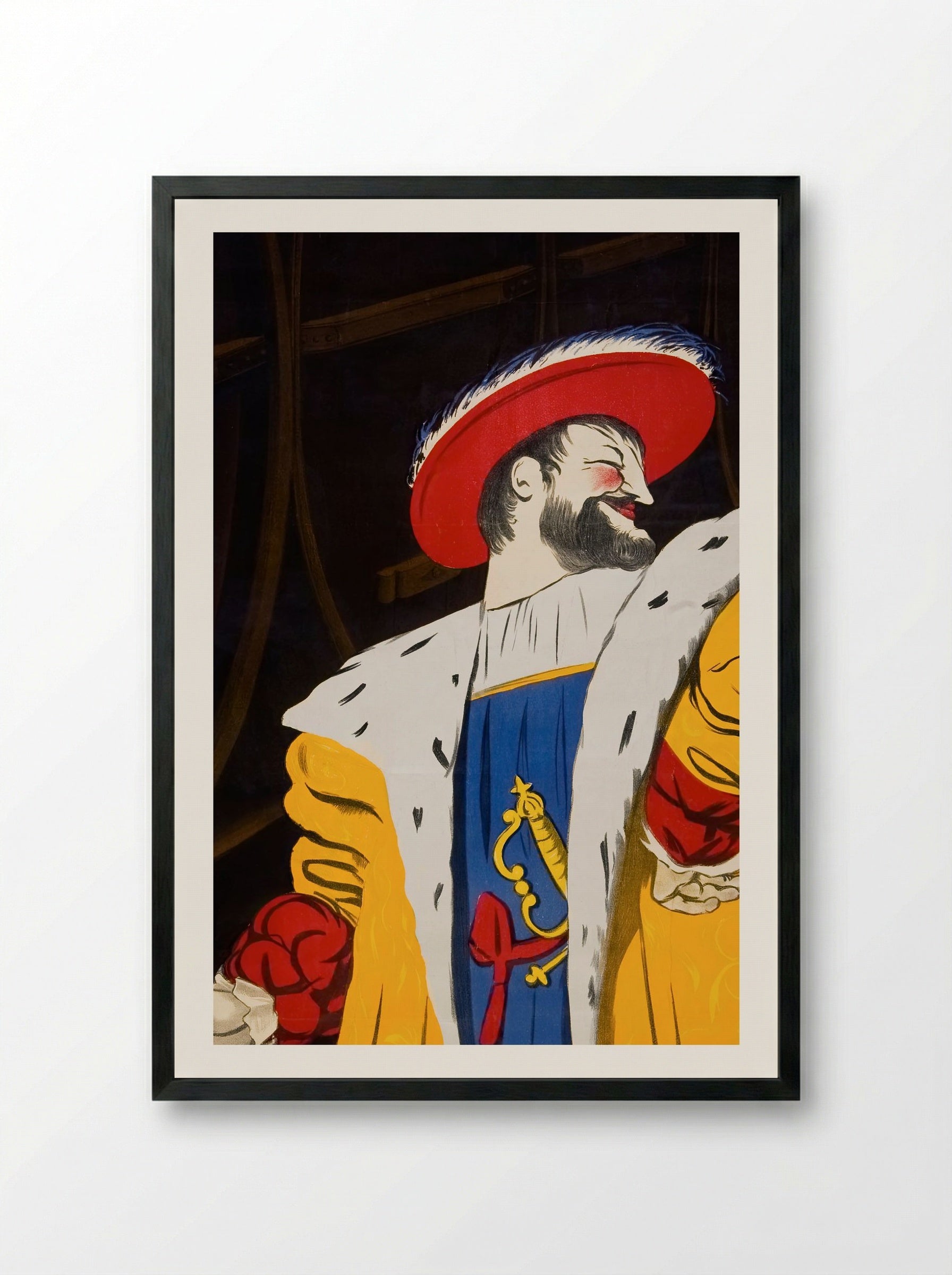 Biere du Fort-Carre, Saint-Dizier - Leonetto Cappiello - Framed Print Black