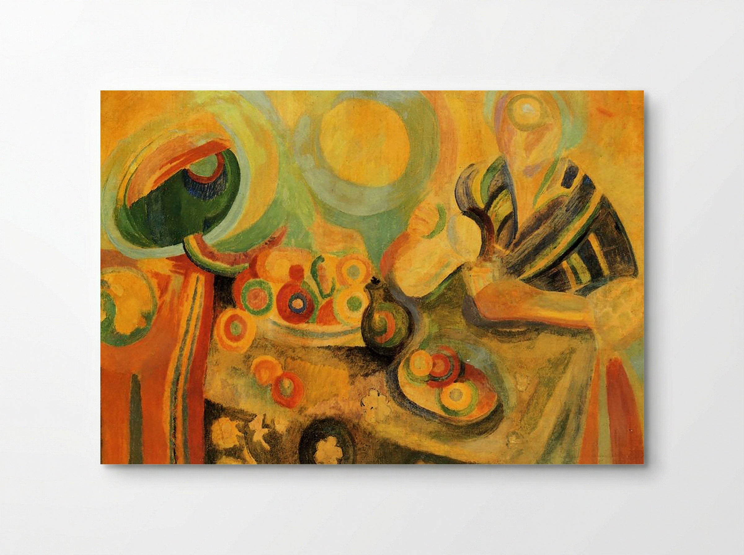 Still Life with Watermelon - Natalia Goncharova - Poster
