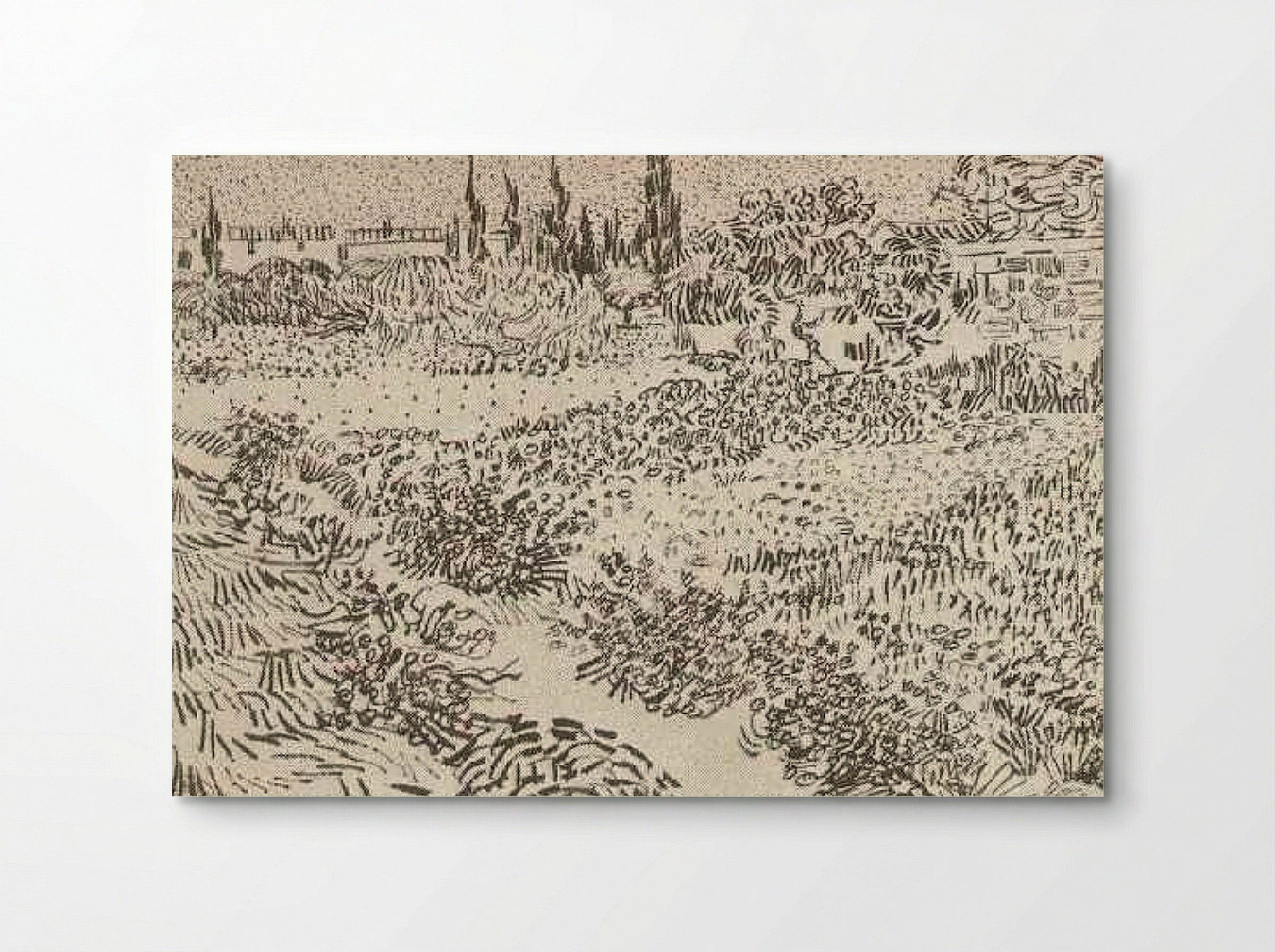 Garden with Flowers - Vincent van Gogh - Poster