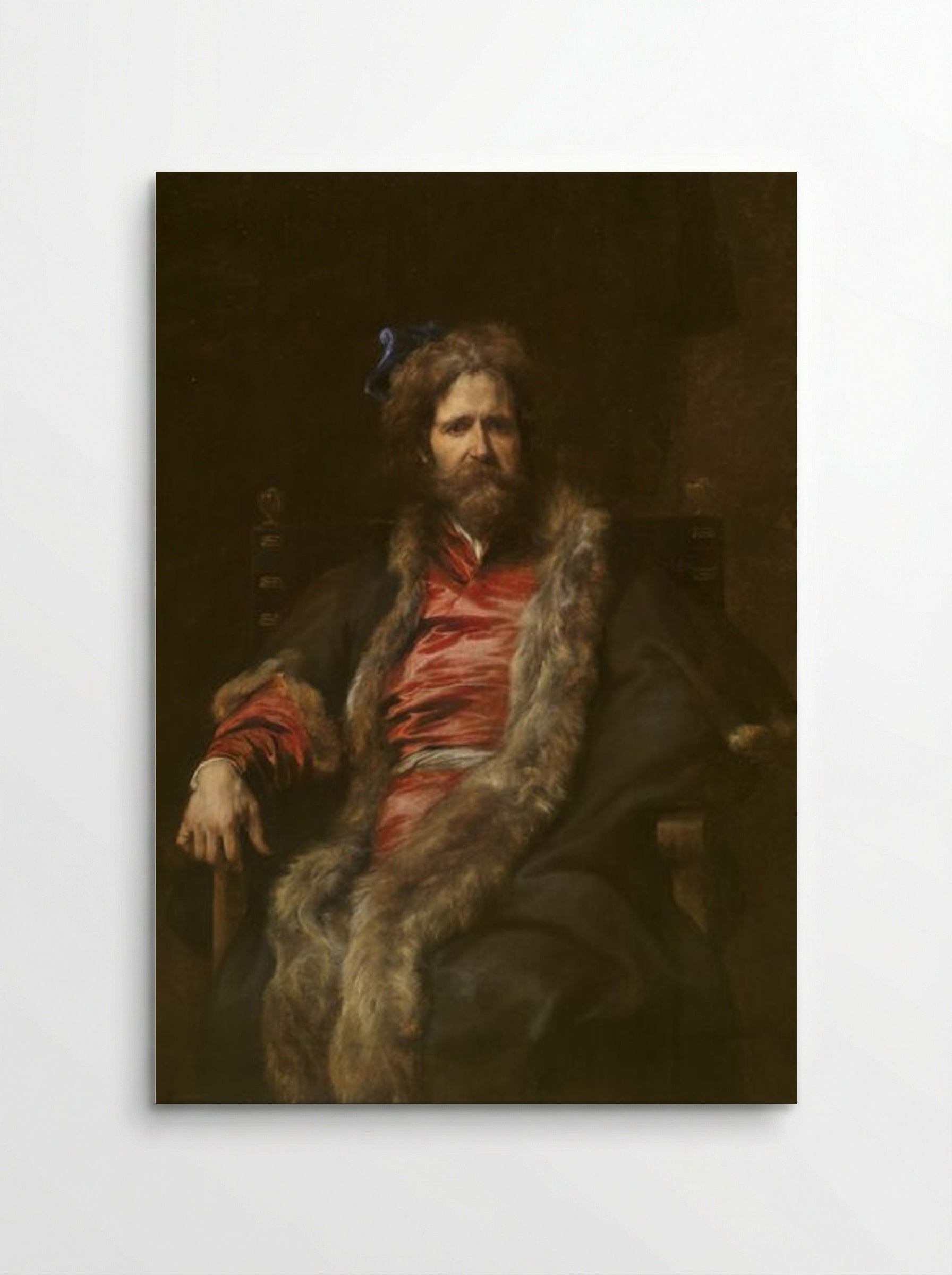 Portrait of Martin Ryckaert - Anthony van Dyck - Poster