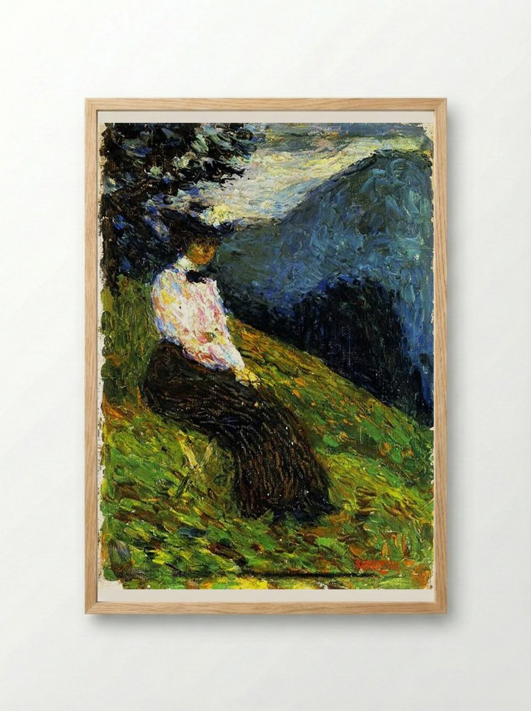 Kochel, Gabriele Münter Painting - Wassily Kandinsky - Framed Print Wood