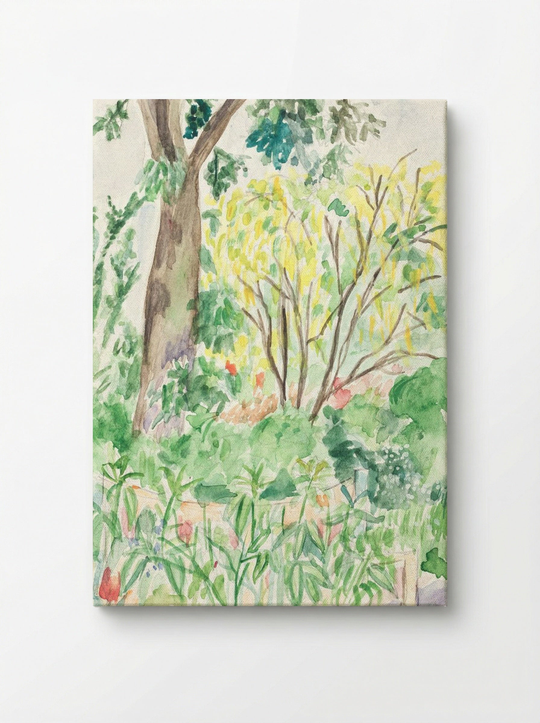 Golden Rain in a Garden - John Christensen - Canvas