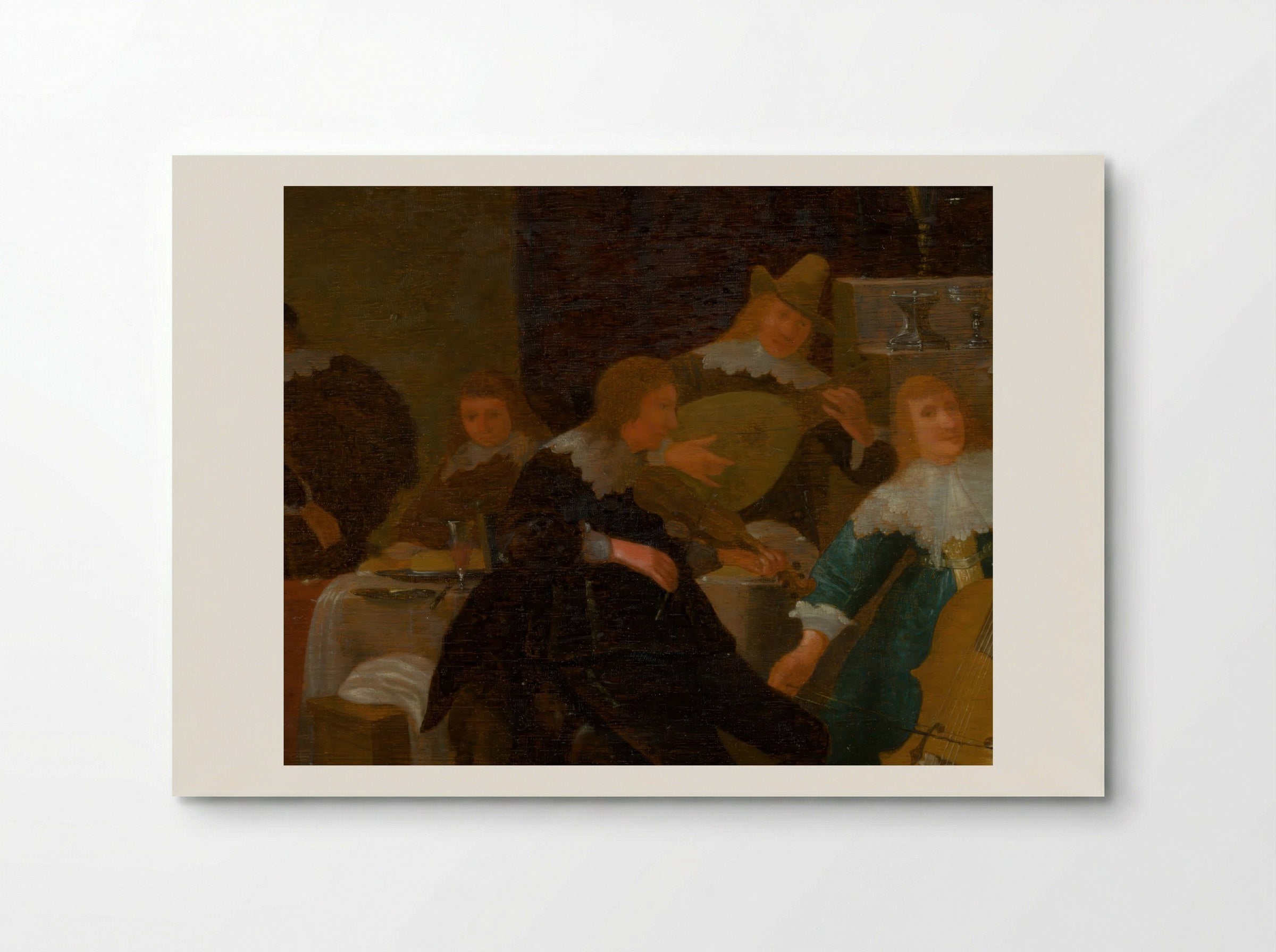 The Home Concert - Cornelis Saftleven - Poster