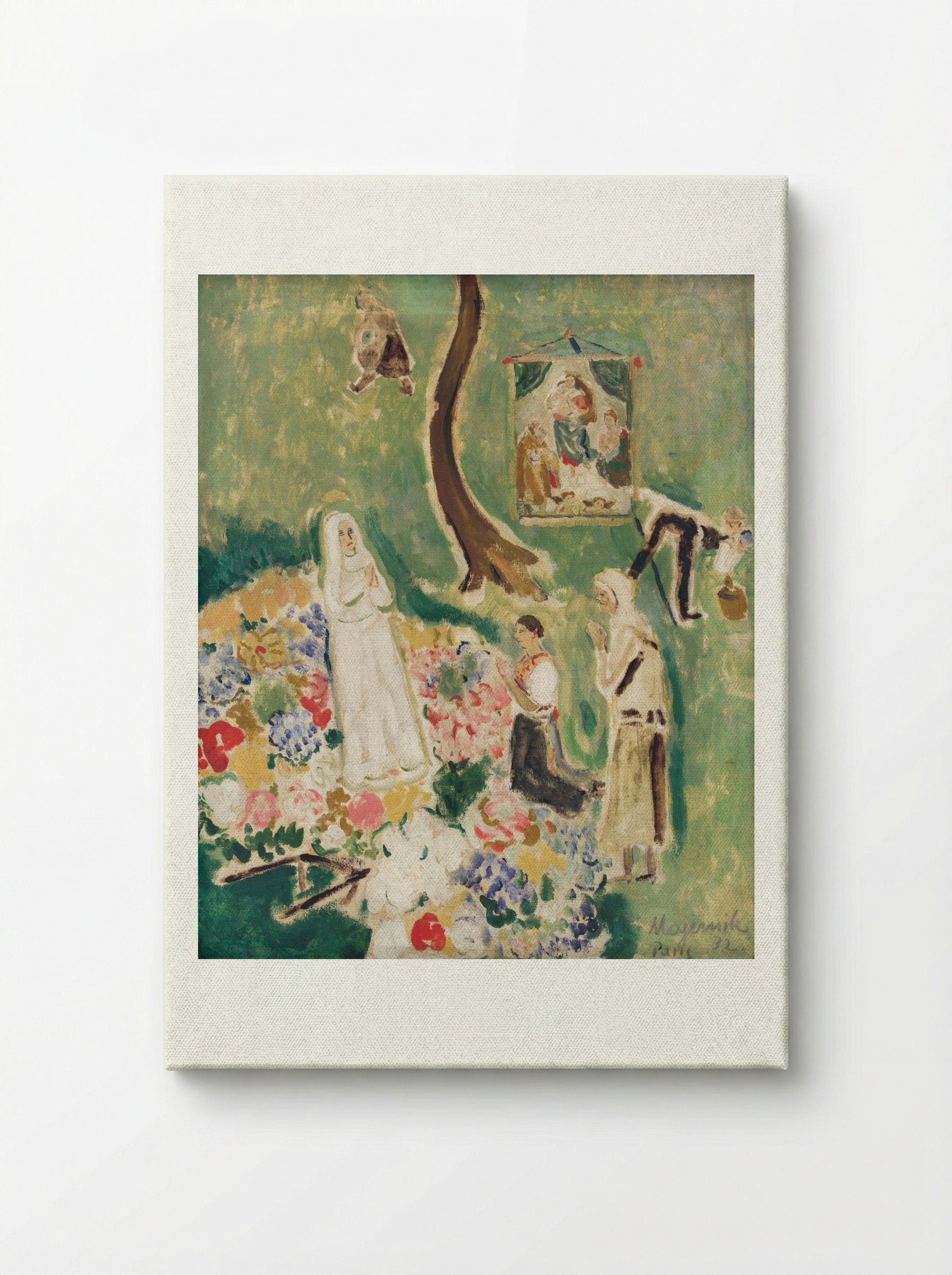Two Madonnas - Cyprián Majerník - Canvas
