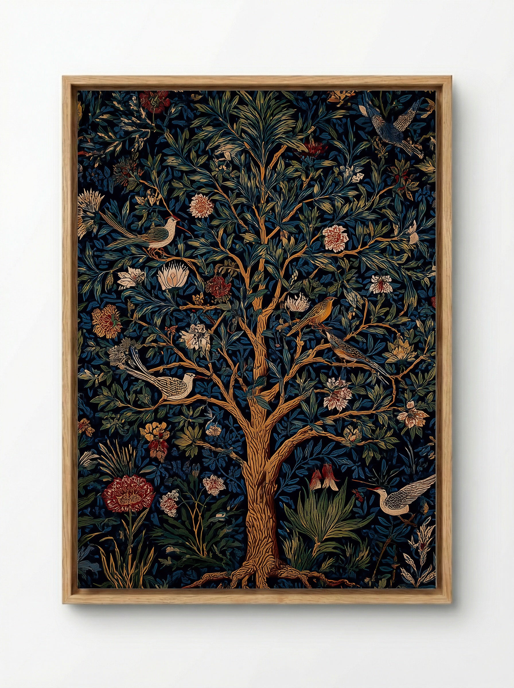 Songbirds in the Midnight Garden - William Morris