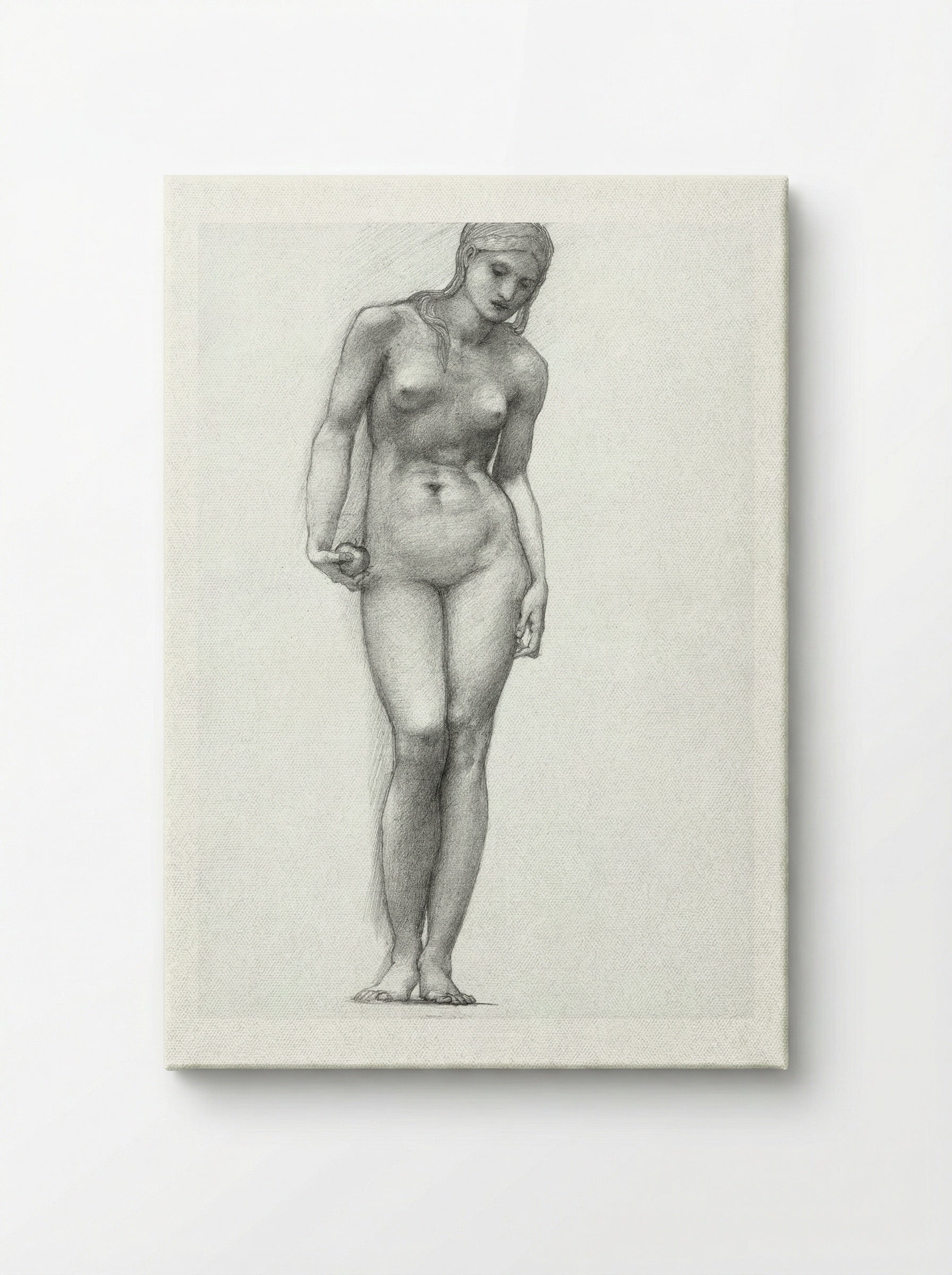 Venus with Golden Apple - Edward Burne-Jones - Canvas