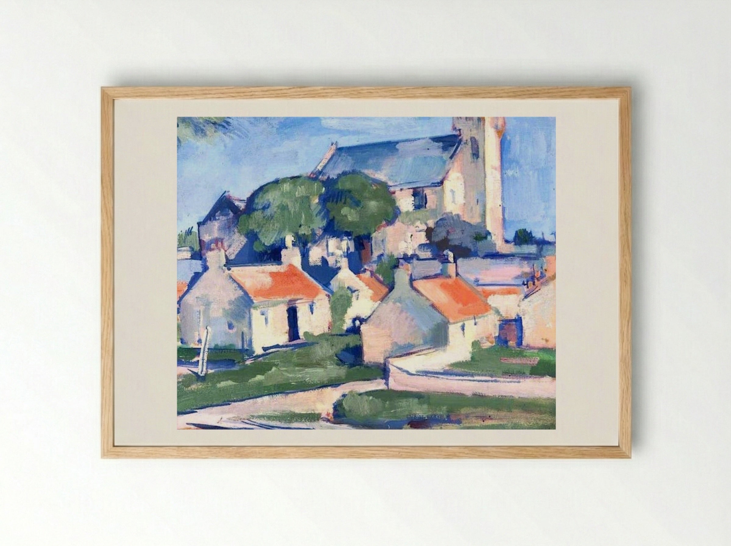 Ceres - Samuel Peploe - Framed Print Wood