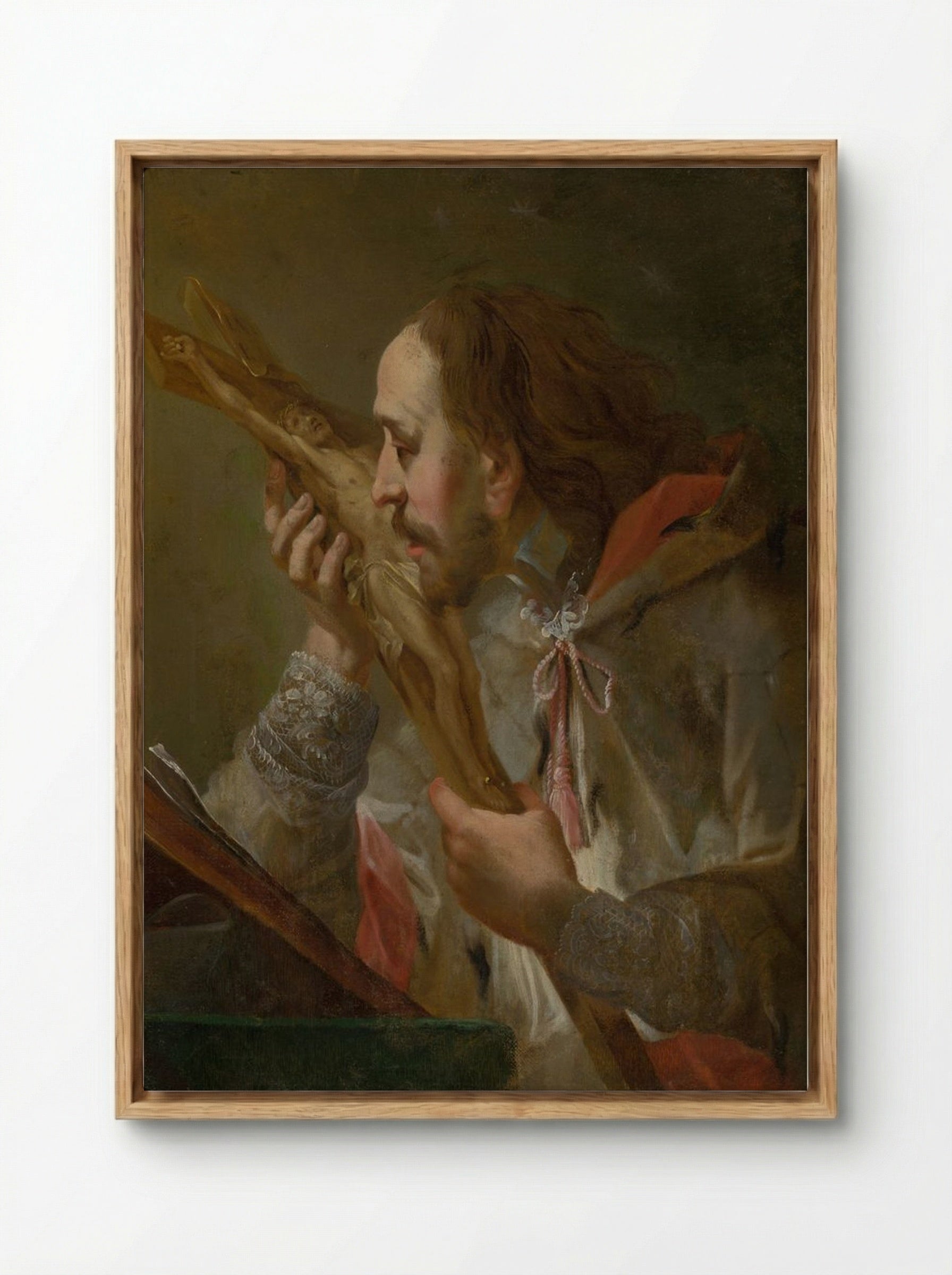 St. Ignatius of Loyola - Peter Paul Rubens - Framed Canvas Wood