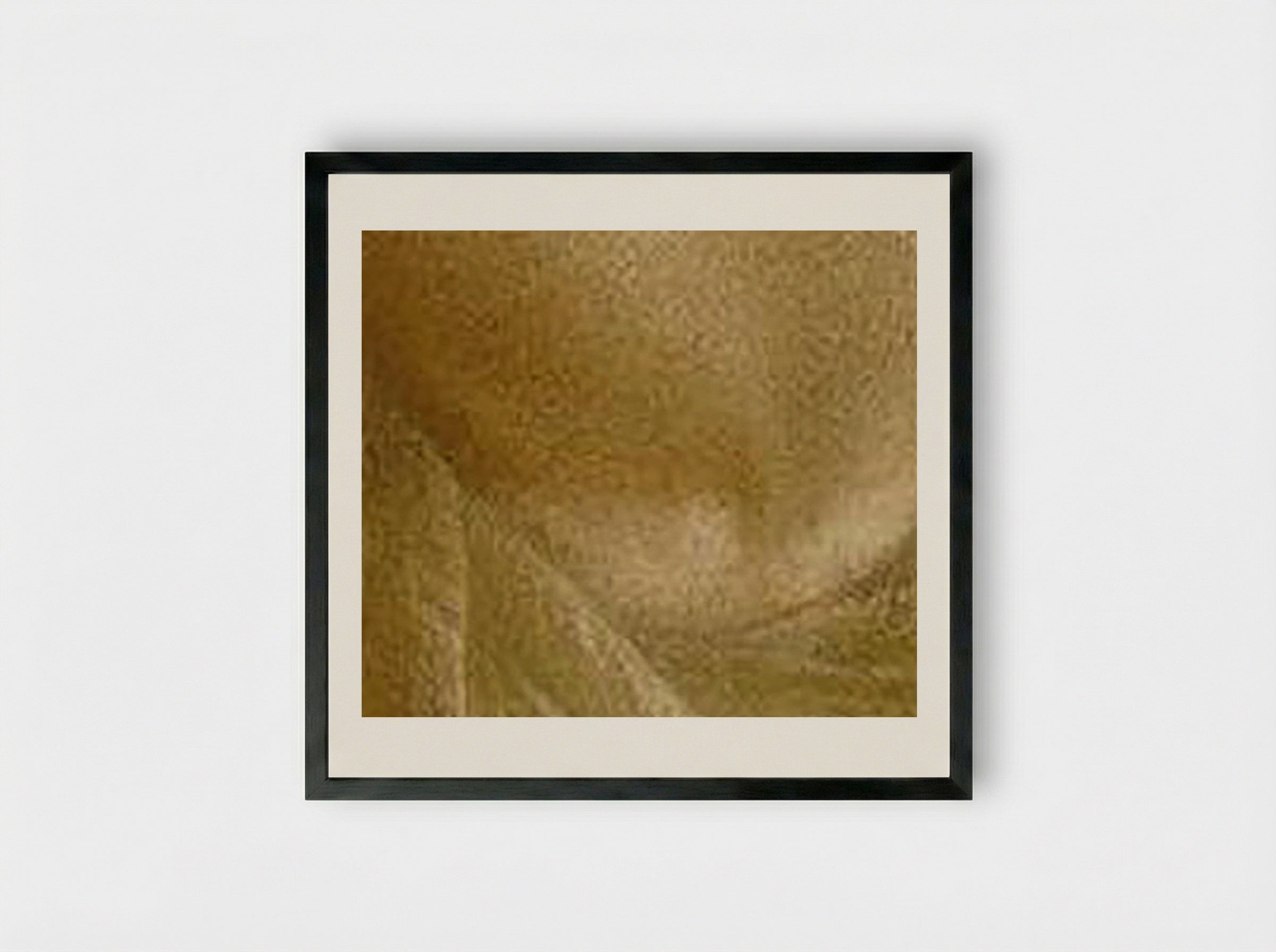 Study for 'The Blessed Damozel' - Dante Gabriel Rossetti - Framed Print Black