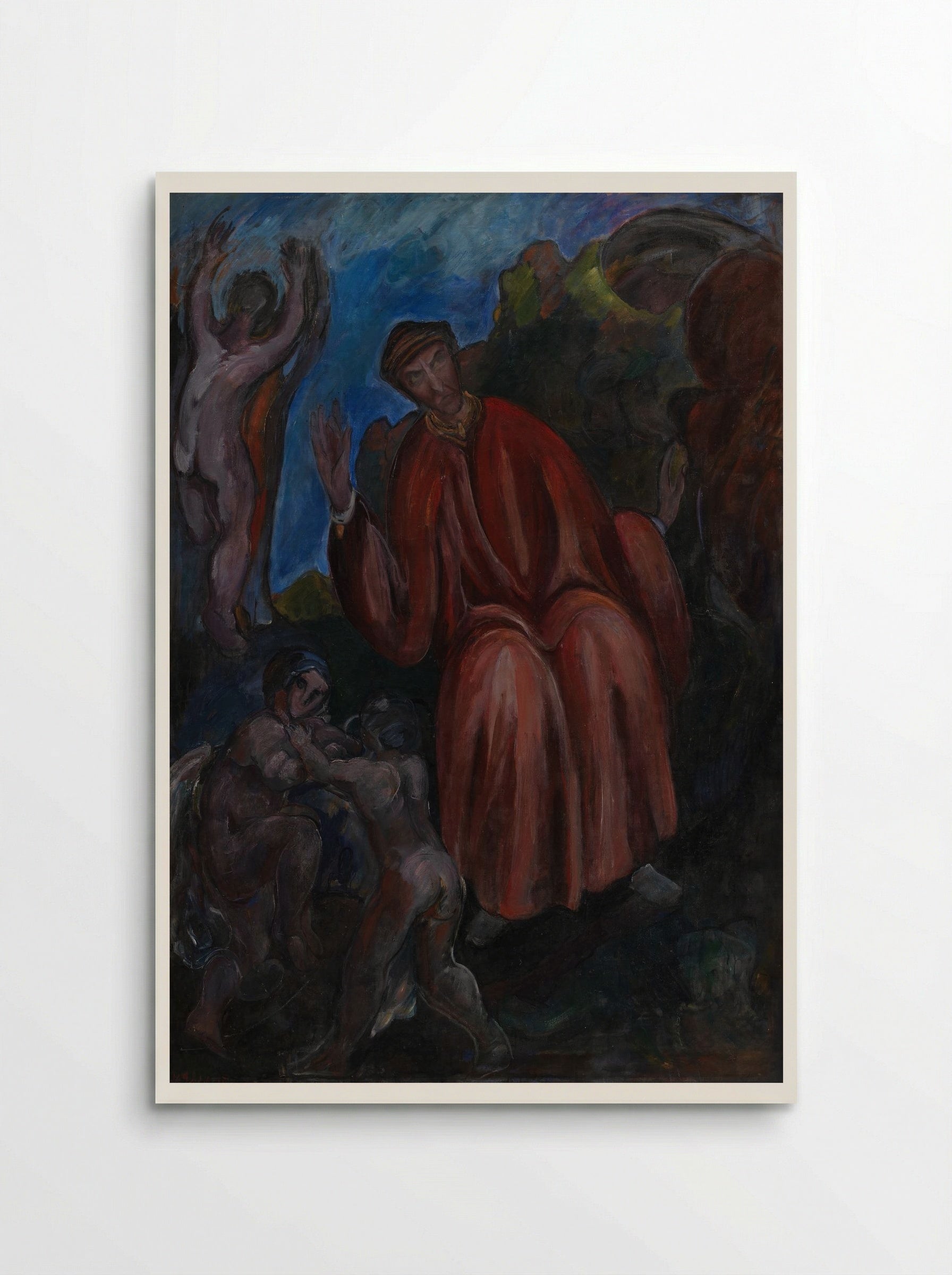 Dante. Prophets, Opus I - Jens Adolf Jerichau - Poster