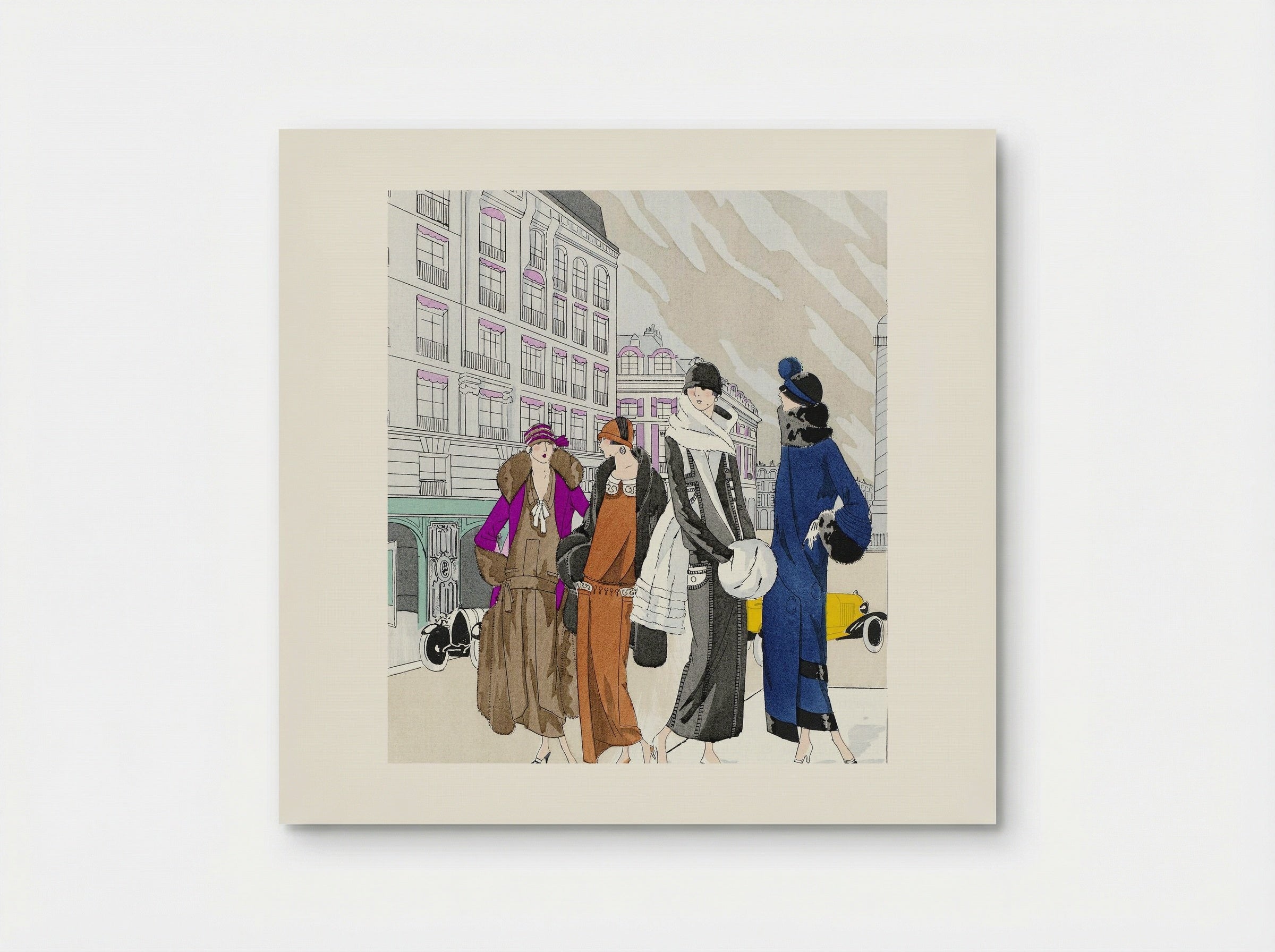 Four Ladies in Creations - Georges Prémet - Poster