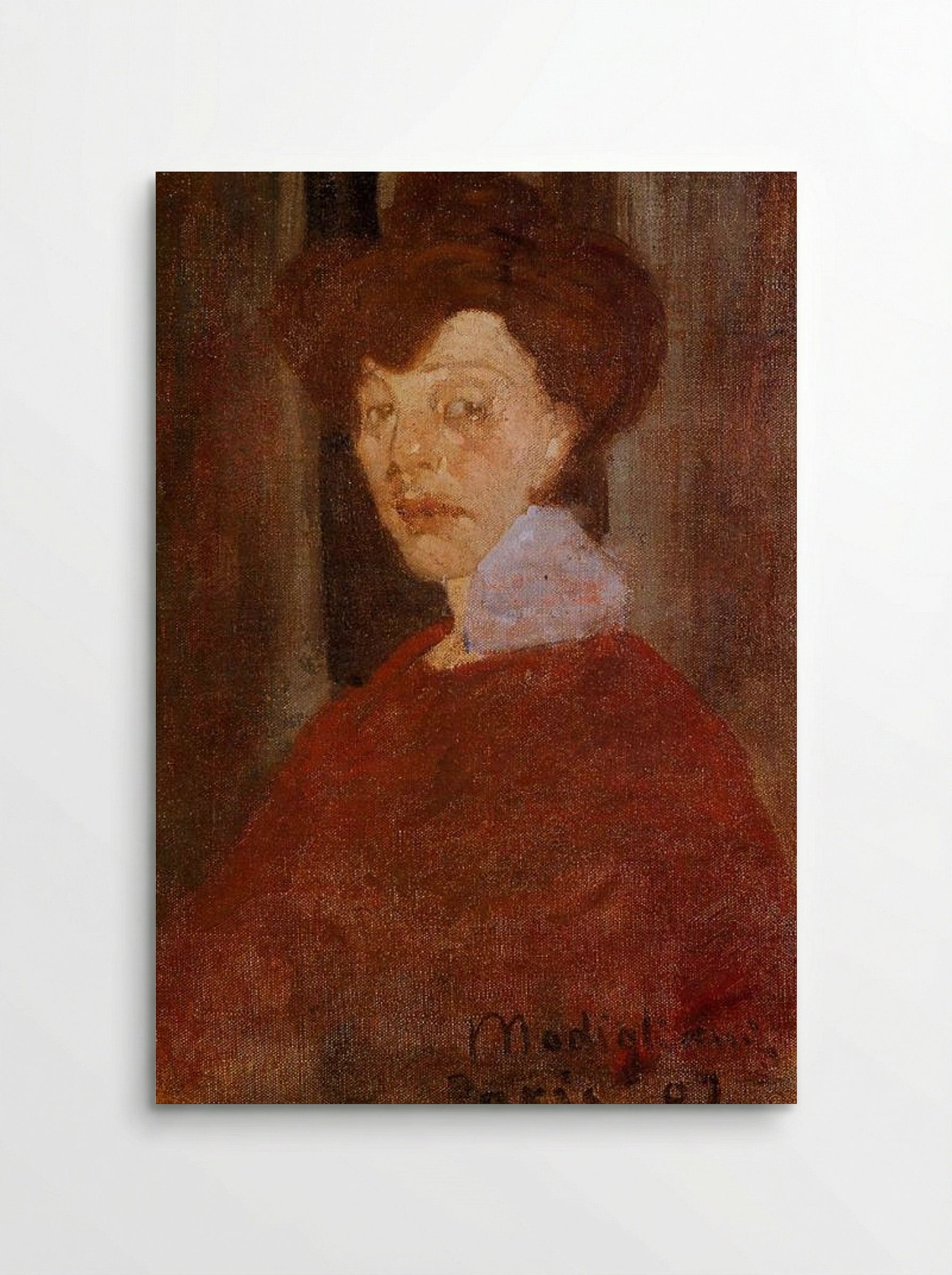 Portrait of a Woman - Berthe Morisot - Poster