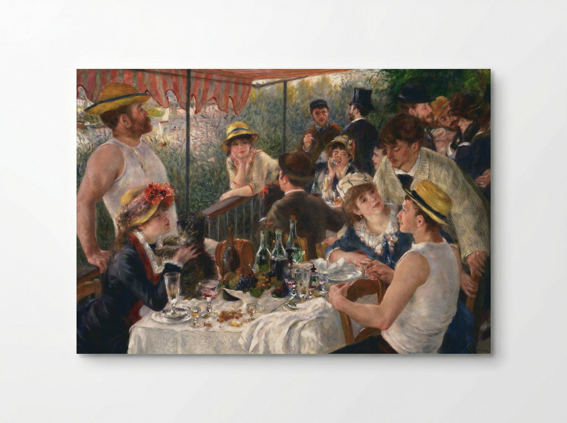 The Luncheon of the Boating Party - Pierre-Auguste Renoir - Poster
