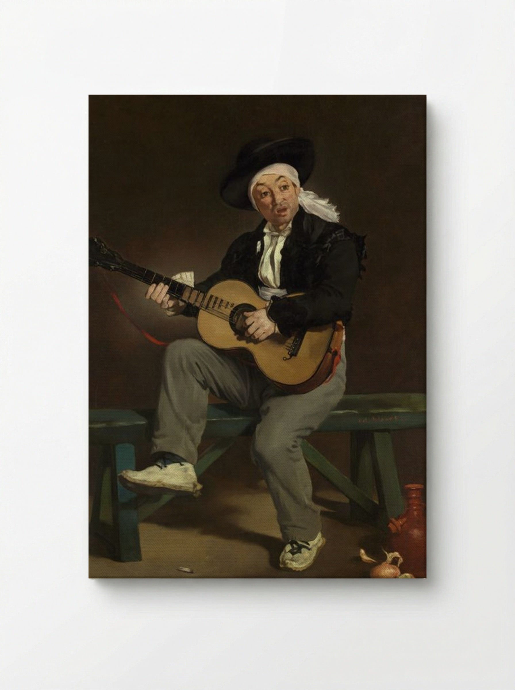 The Spanish Singer - Édouard Manet - Canvas