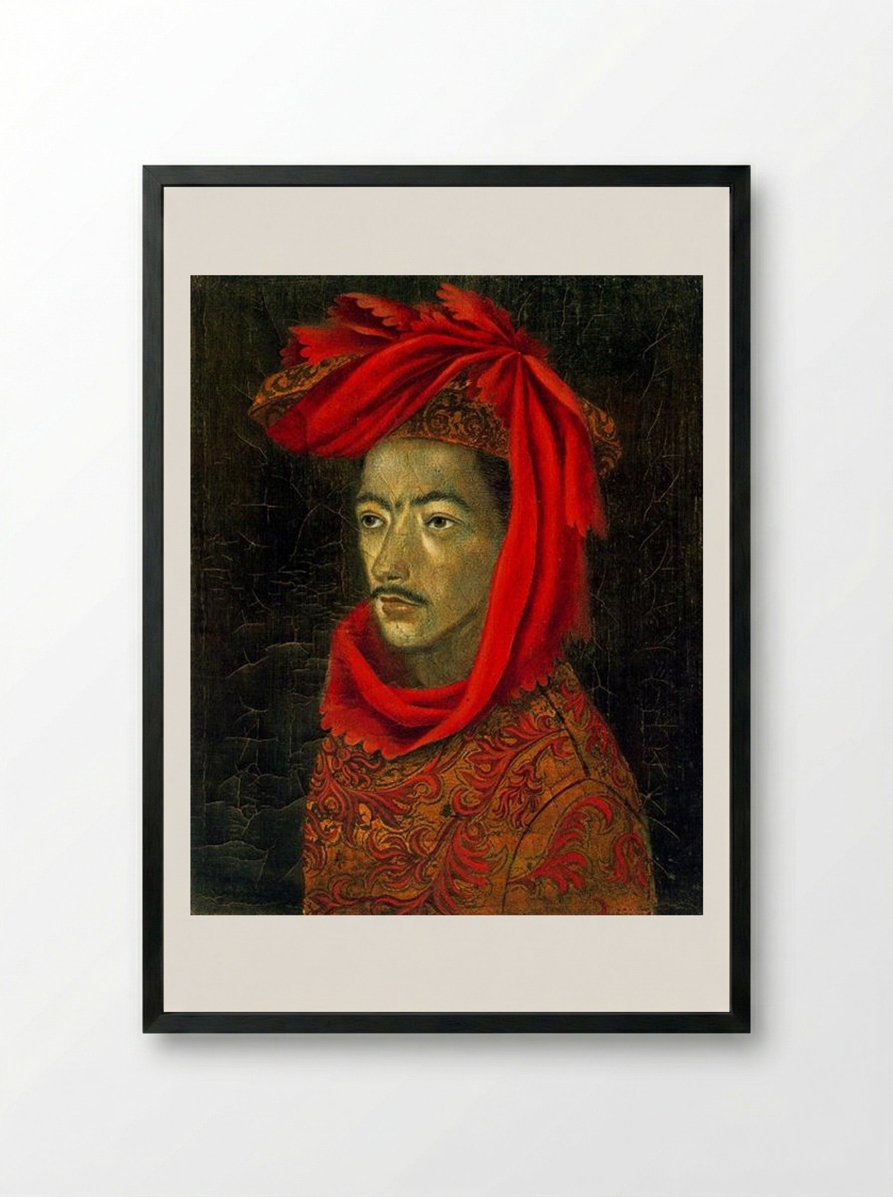 Portrait of Juan Martín - Remedios Varo - Framed Print Black