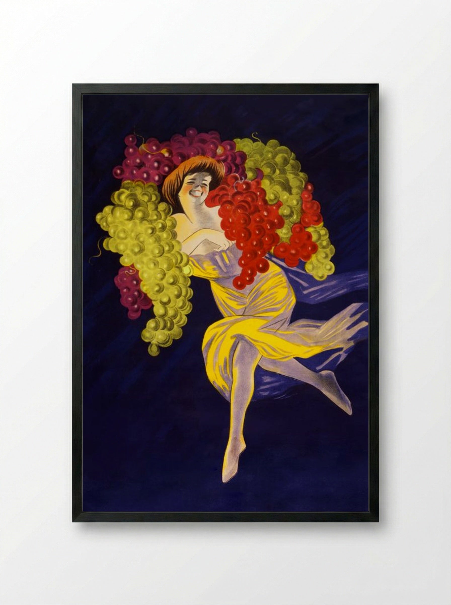 Cognac Gautier Frères (France, 1907) - Leonetto Cappiello - Framed Print Black