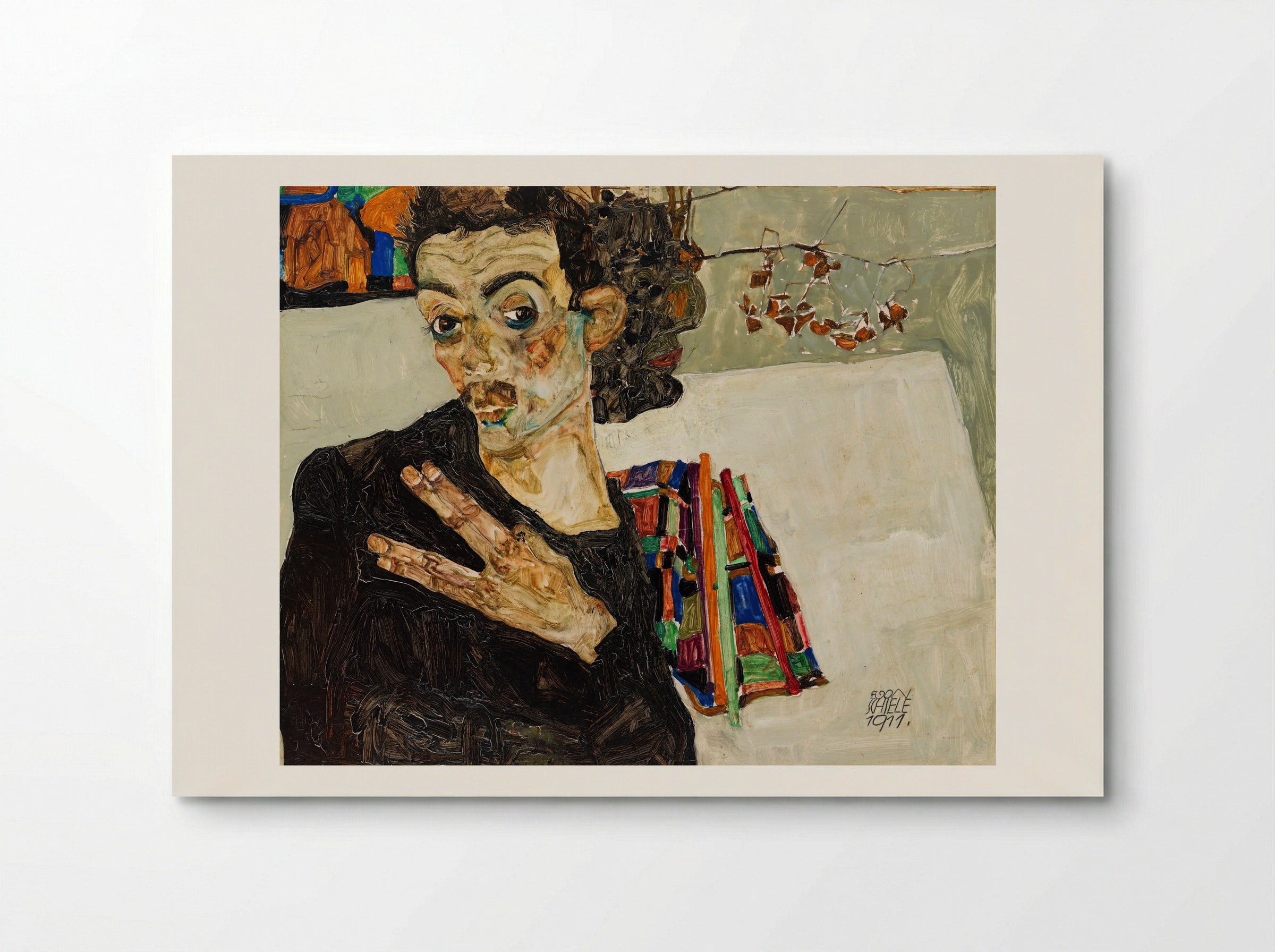 Self-Portrait - Egon Schiele - Poster