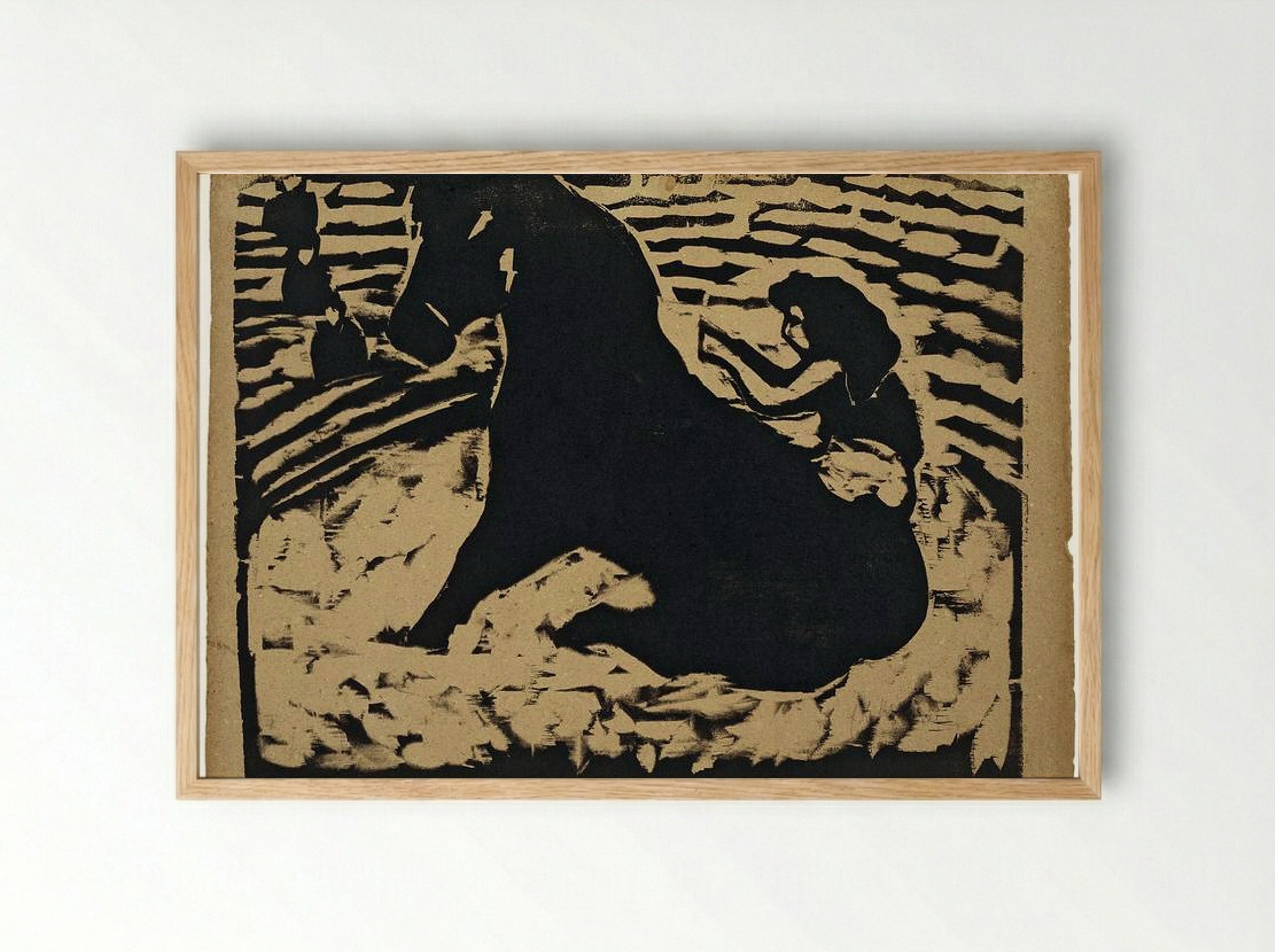 Equestrienne - Ernst Ludwig Kirchner - Framed Print Wood