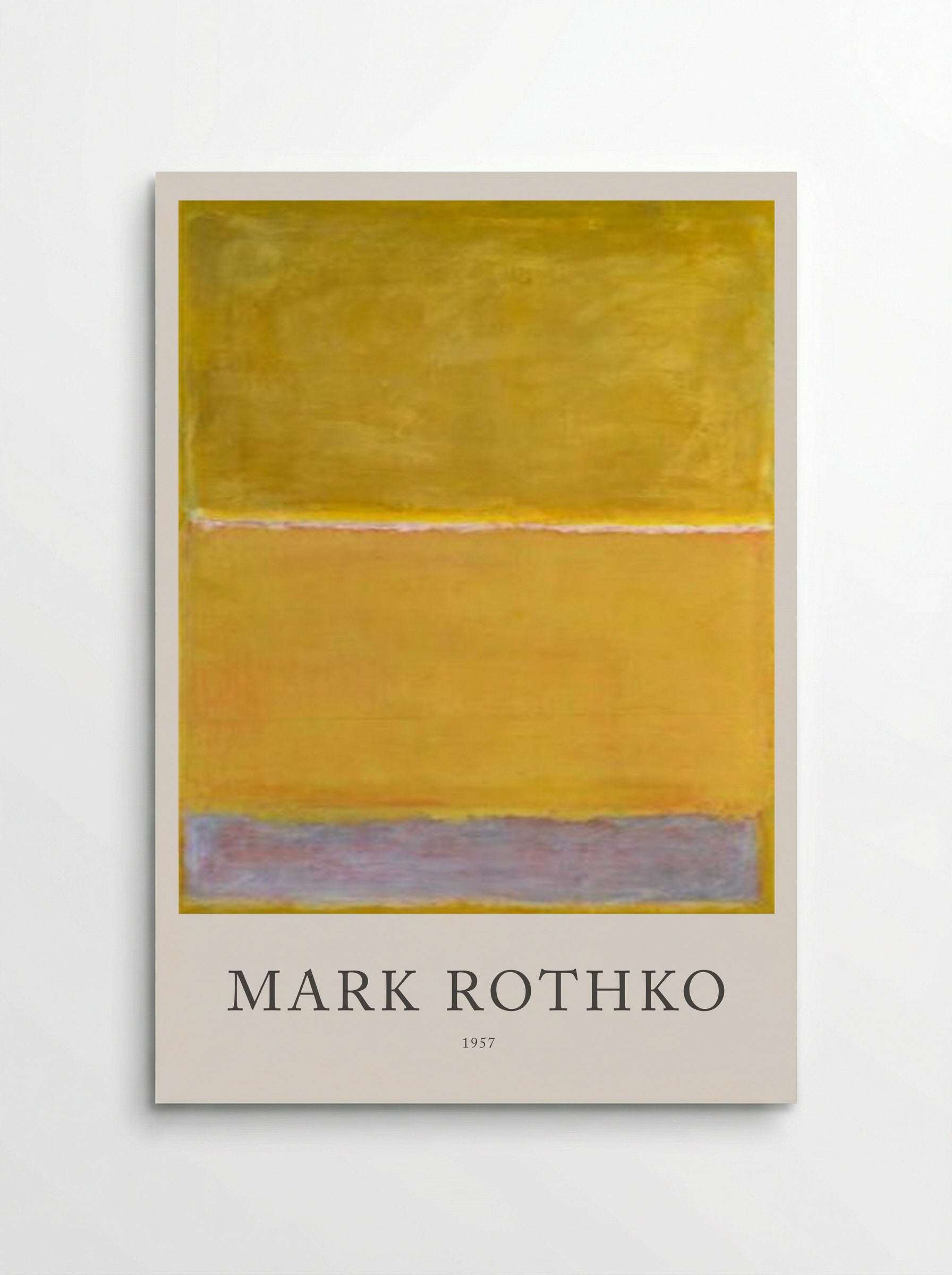 Untitled (Yellow, Pink, and Lavender) - Mark Rothko - Poster