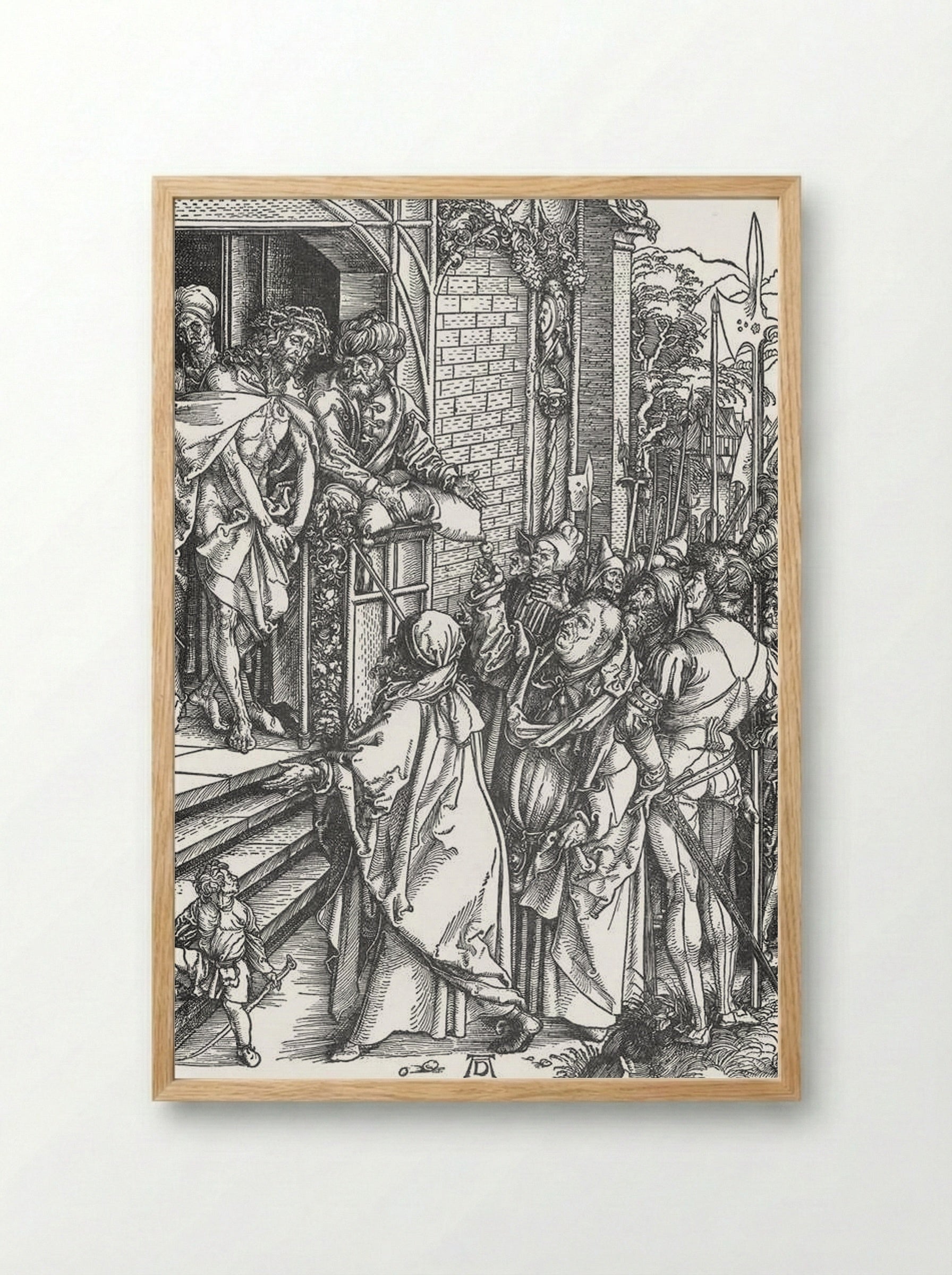 Ecce Homo - Albrecht Dürer - Framed Print Wood