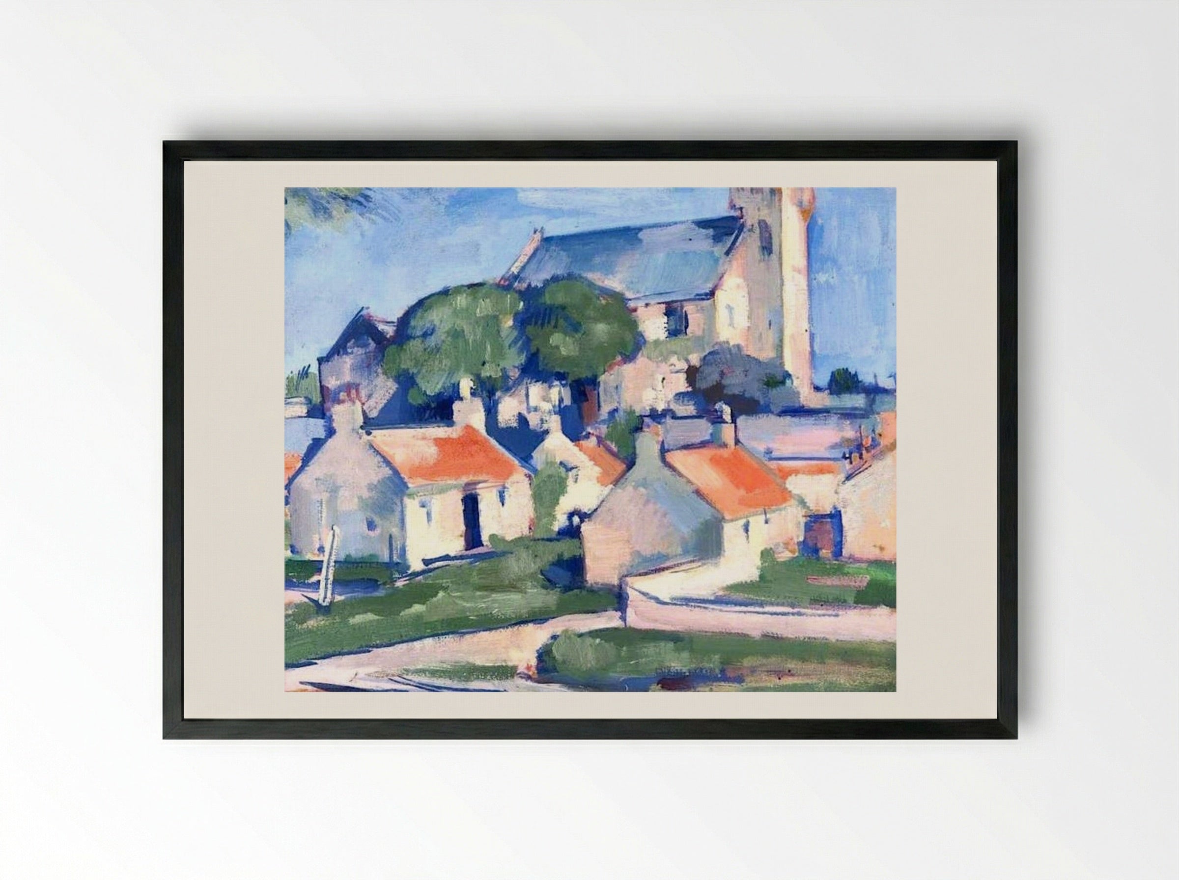 Ceres - Samuel Peploe - Framed Print Black
