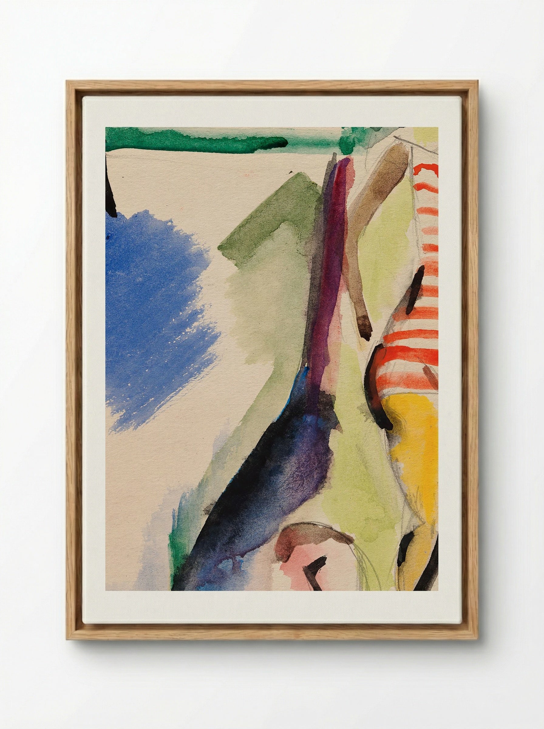 Beach - Sulho Sipilä - Framed Canvas Wood