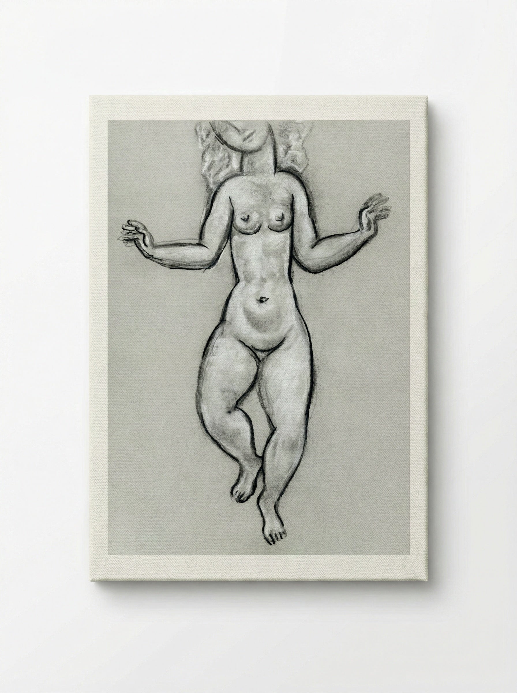 Dancing Naked Woman - Leo Gestel - Canvas