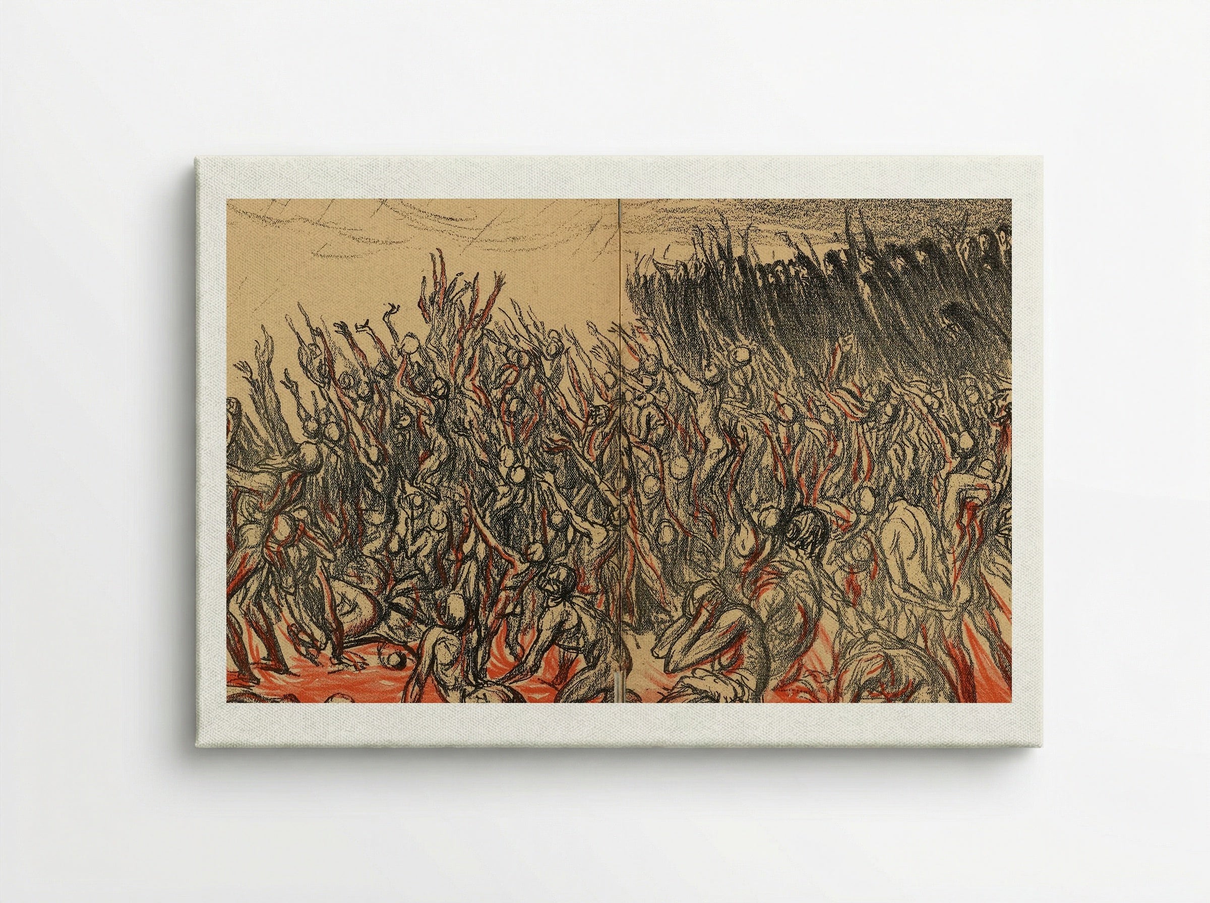 La Vision de Hugo - Théophile Alexandre Steinlen - Canvas