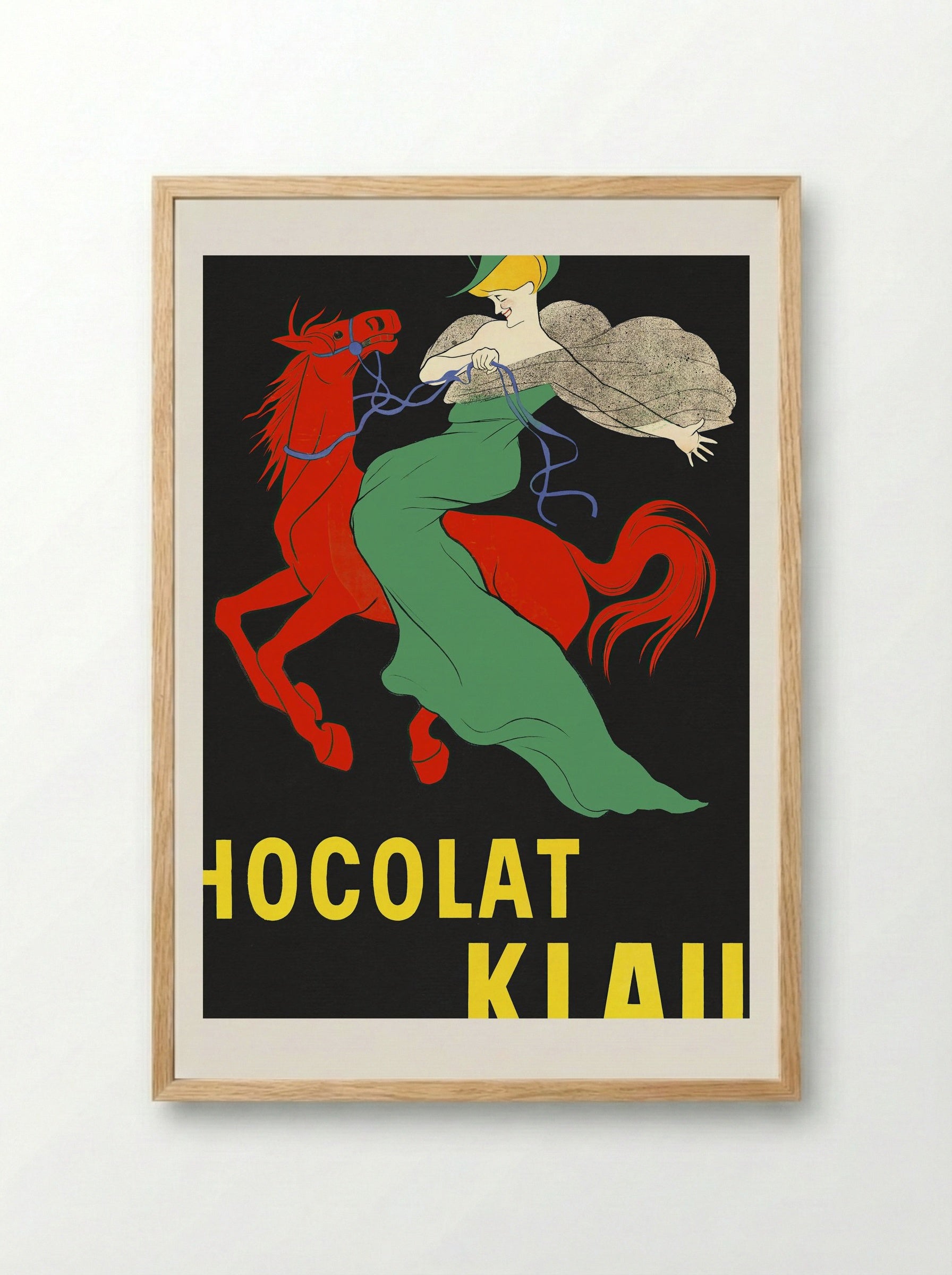 Chocolat Klaus - Leonetto Cappiello - Framed Print Wood