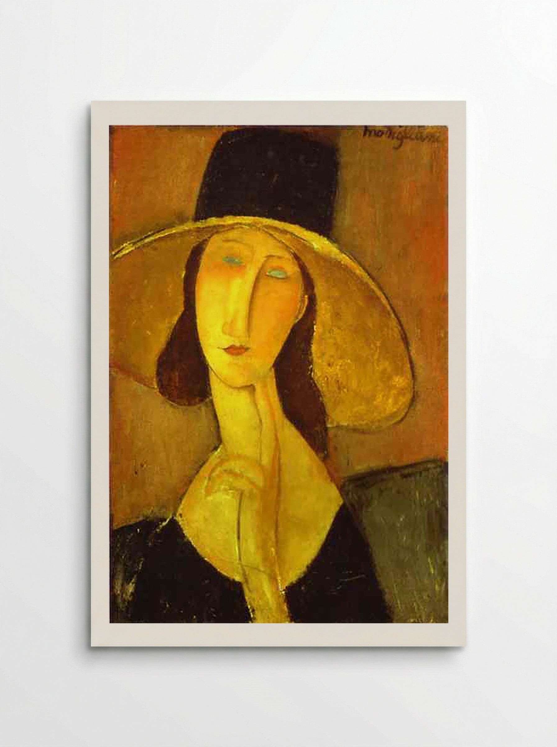 Head of a Woman - Amedeo Modigliani - Poster
