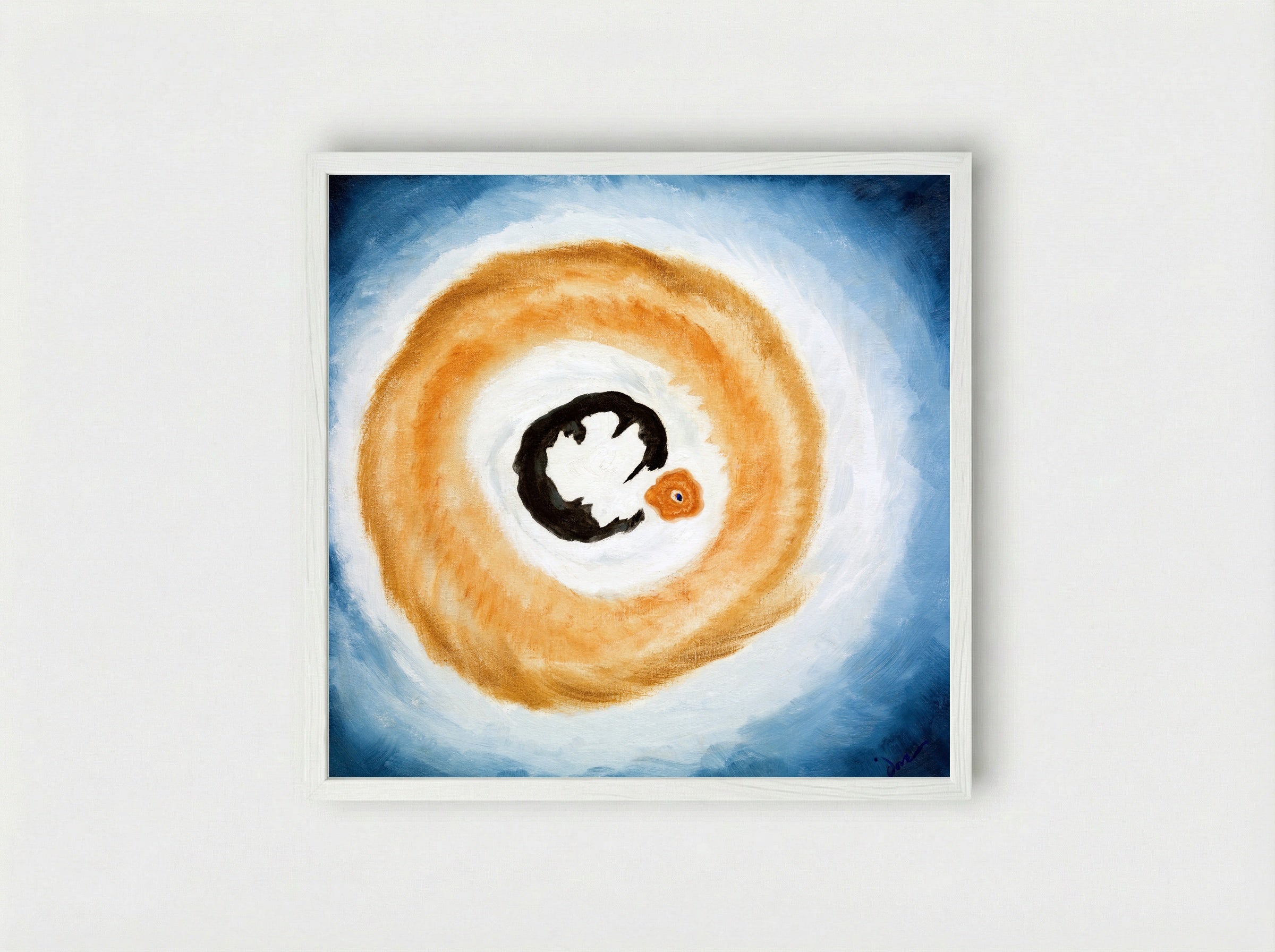 Dawn II - Arthur Dove - Framed Print White