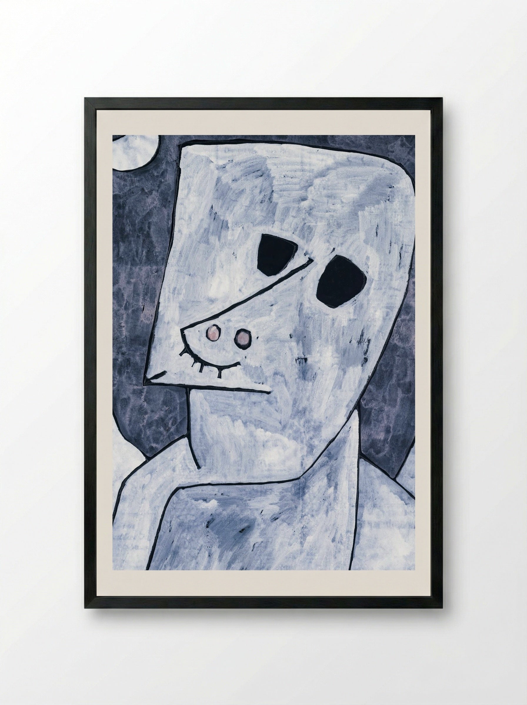 Angel Applicant - Paul Klee - Framed Print Black