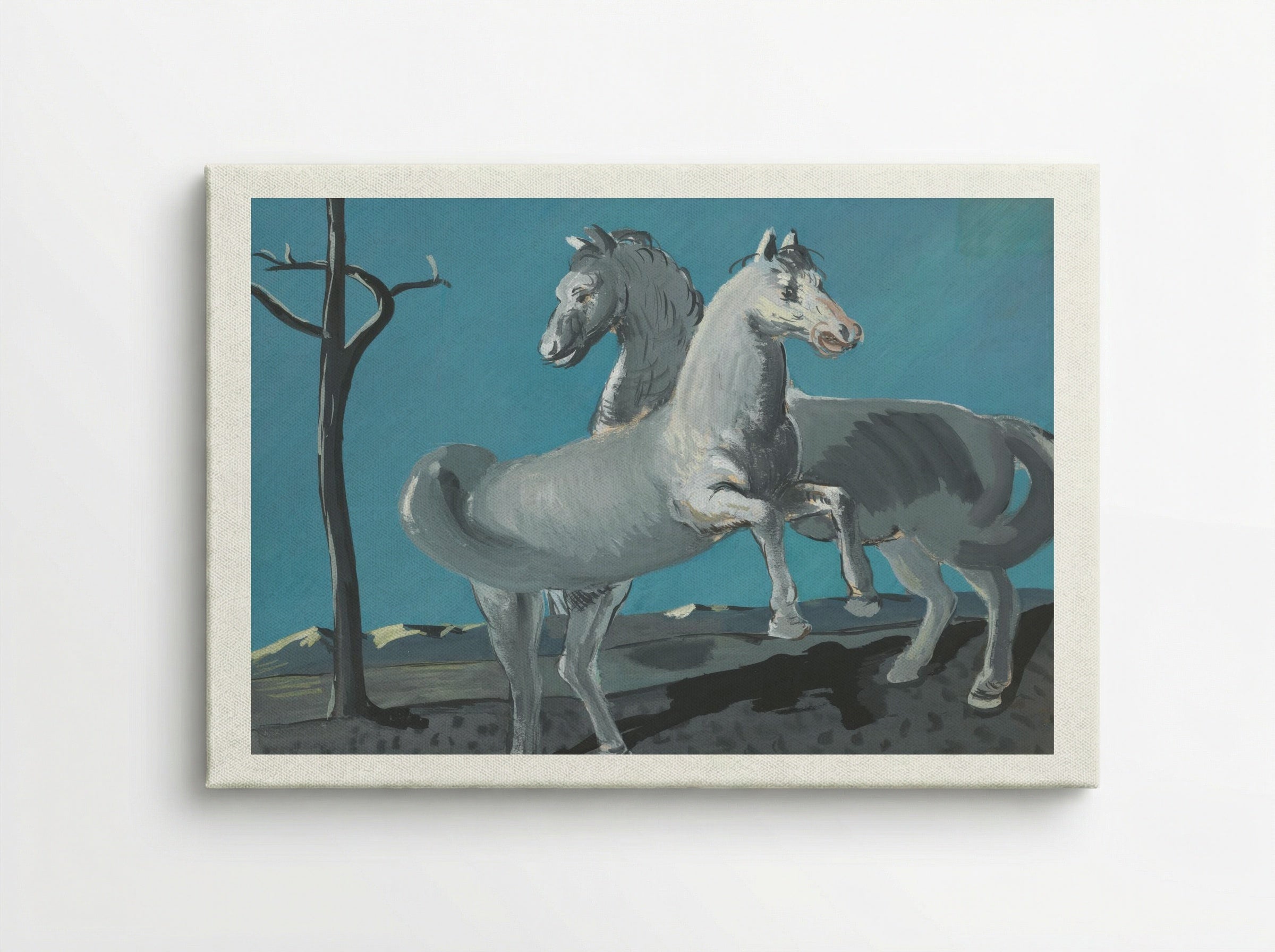 Study of Horses - Cyprián Majerník - Canvas