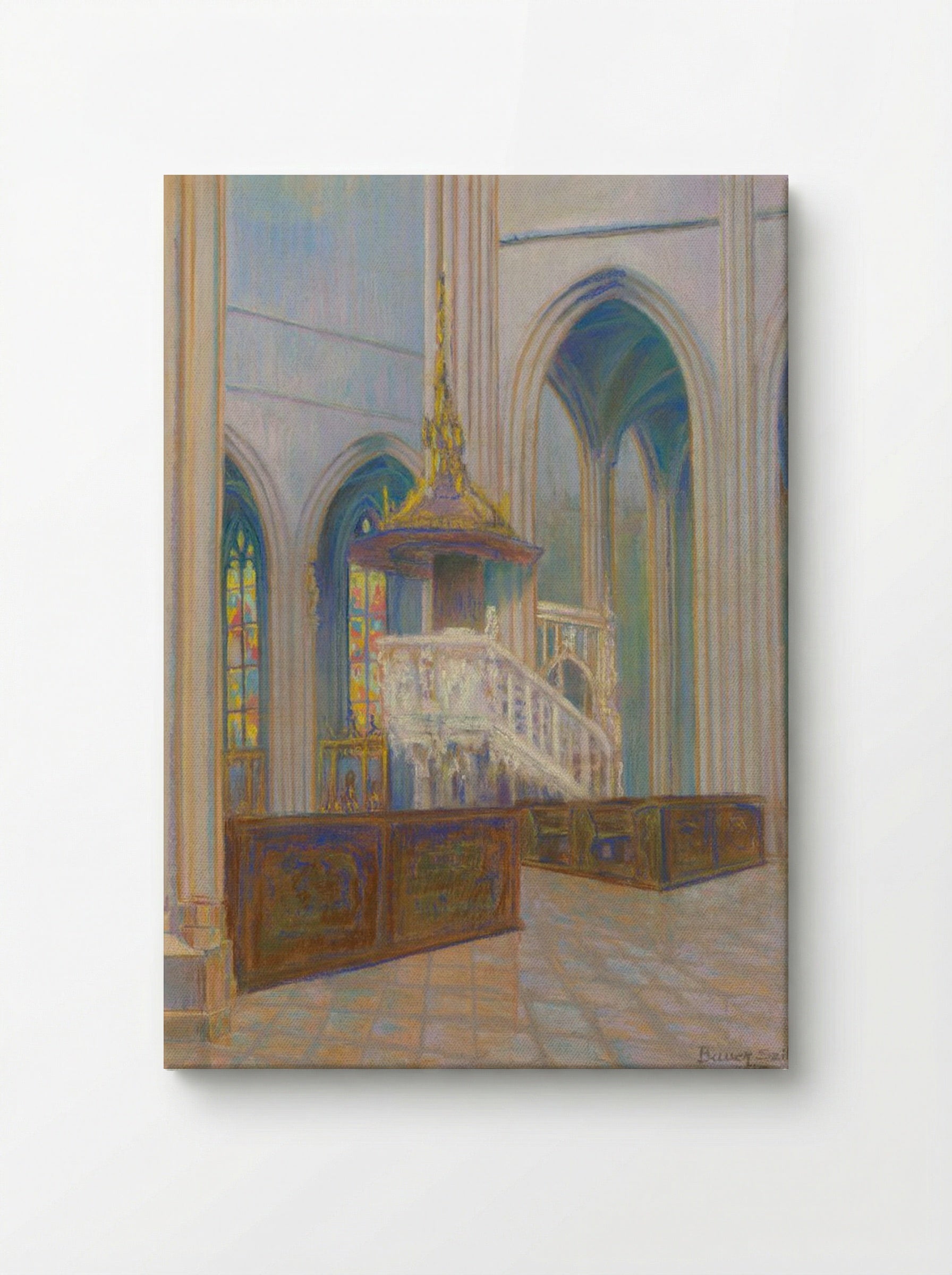 Cathedral Interior - Konstantin Bauer - Canvas