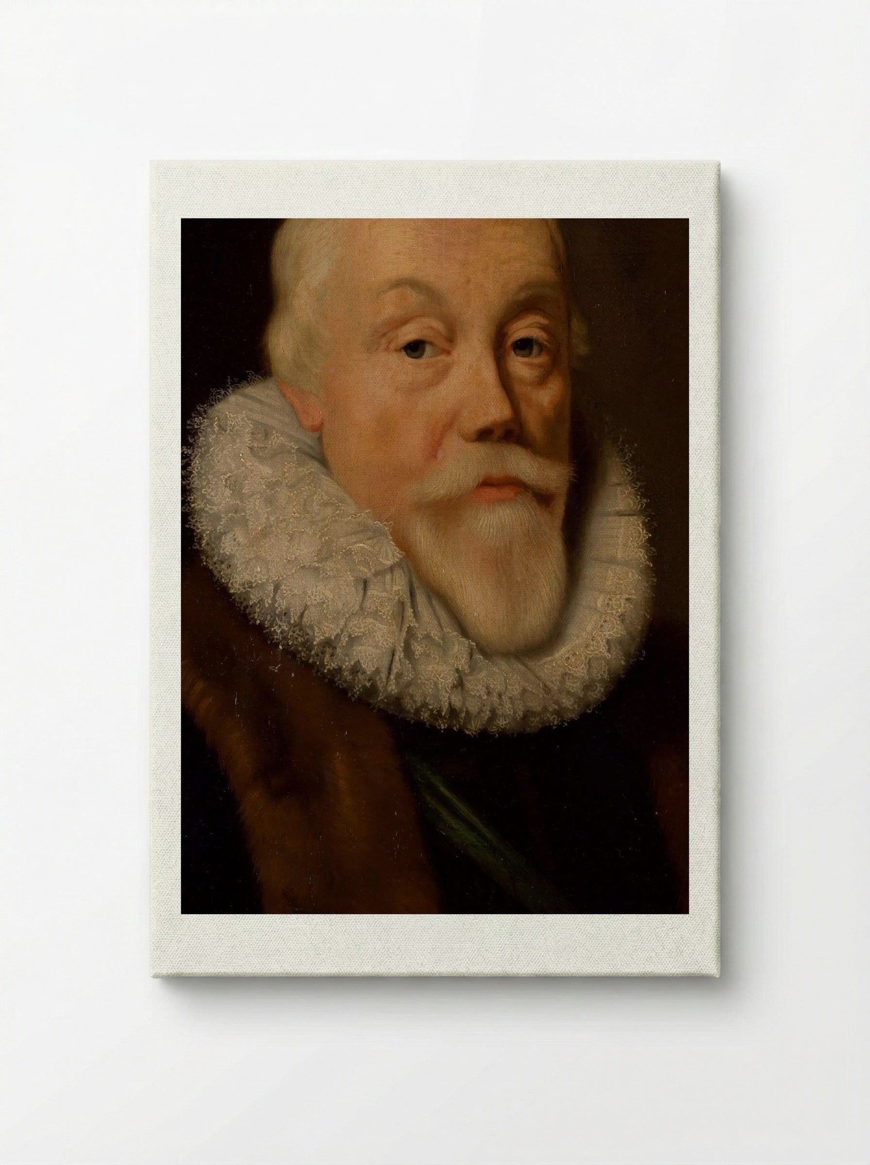 Portrait of a Nobleman, Aged 58 - Michiel Jansz. van Mierevelt - Canvas
