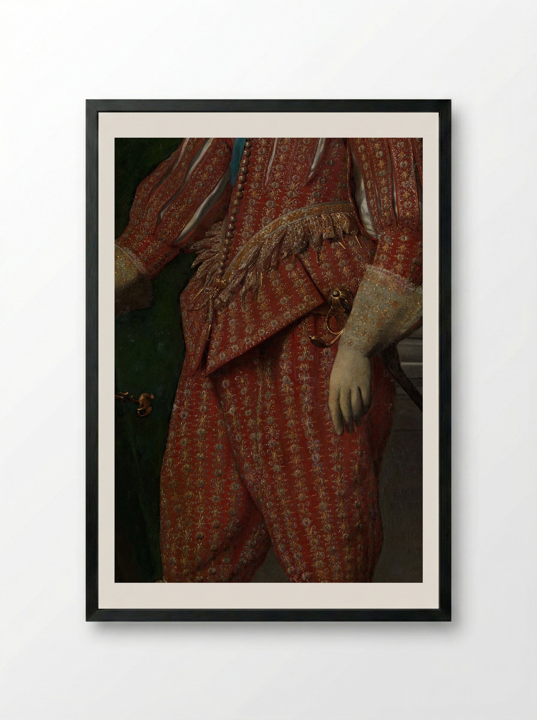 Charles I, King of England - Daniel Mijtens - Framed Print Black