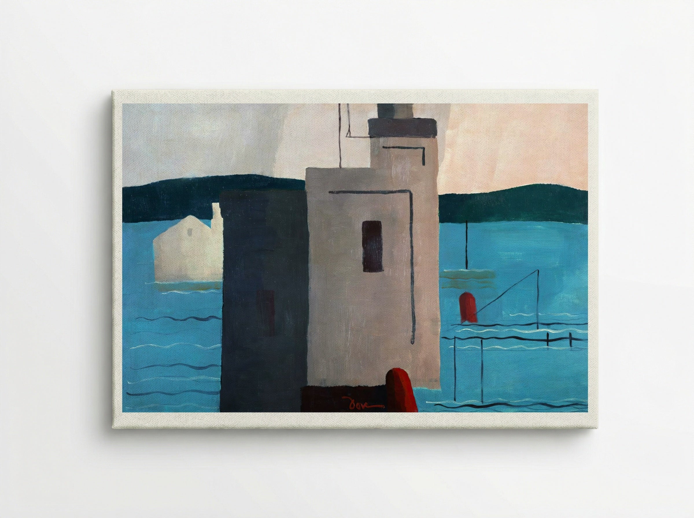 Lloyd's Harbor - Arthur Dove - Canvas