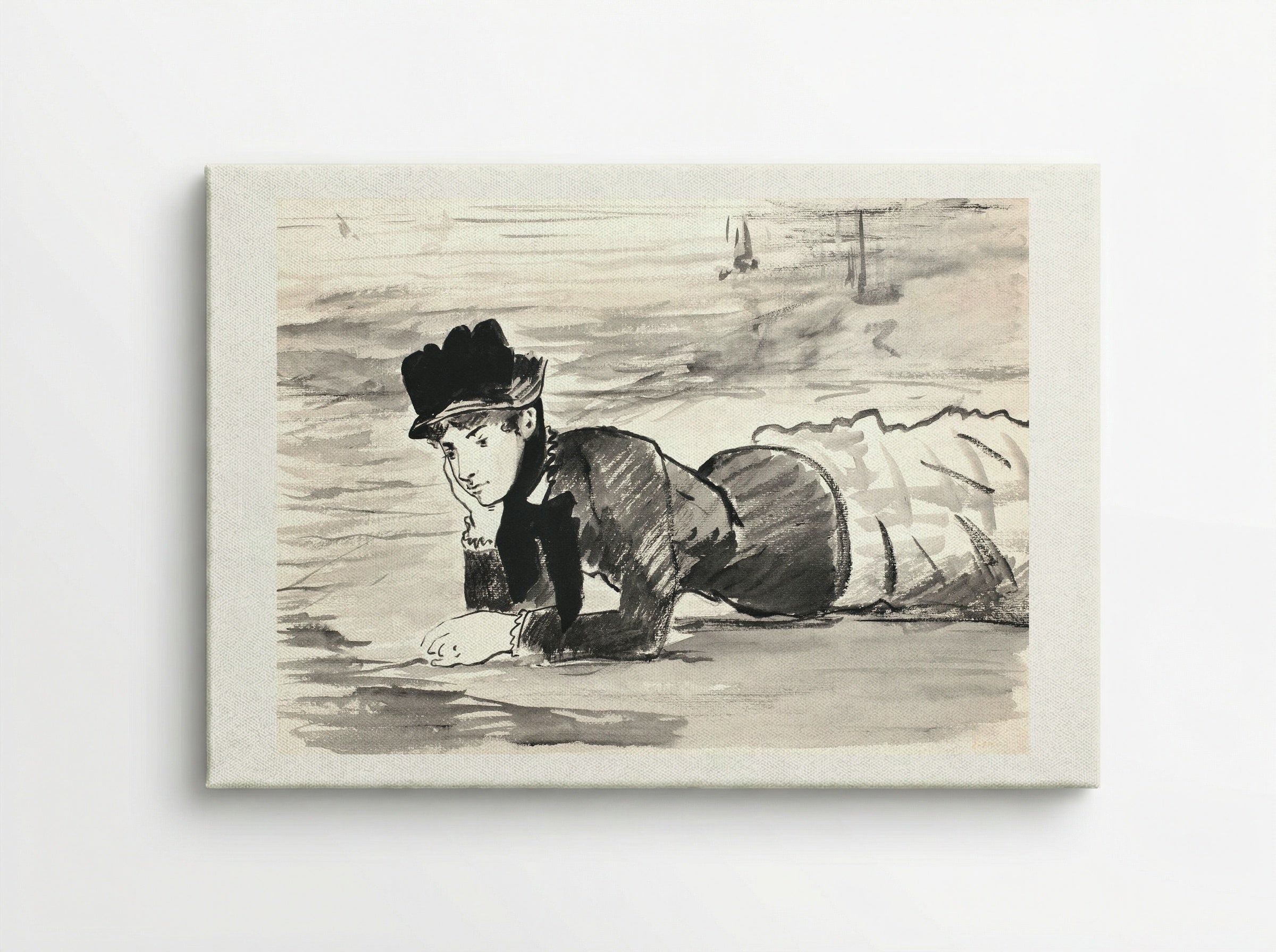 Annabel Lee - Édouard Manet - Canvas